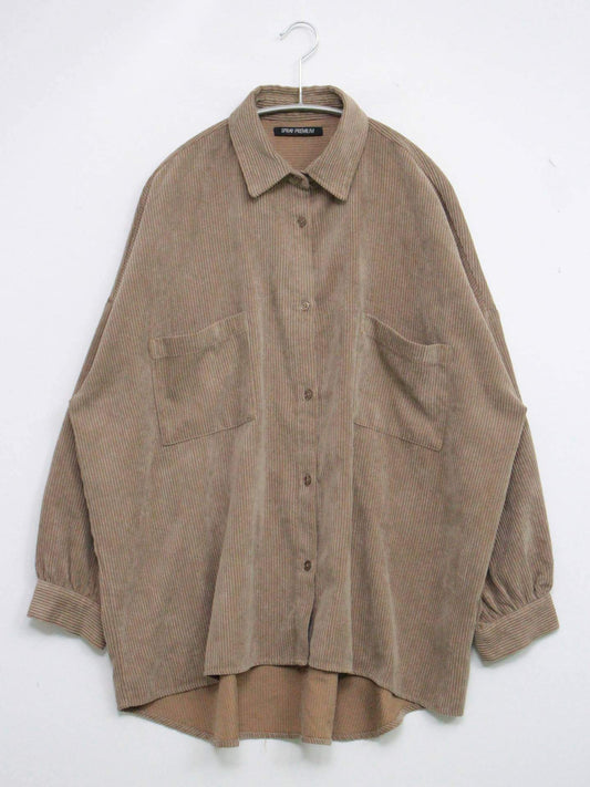 SPRAY PREMIUM/スプレイプレミアム/シャツ/ブラウス/トップス/ベージュ/M