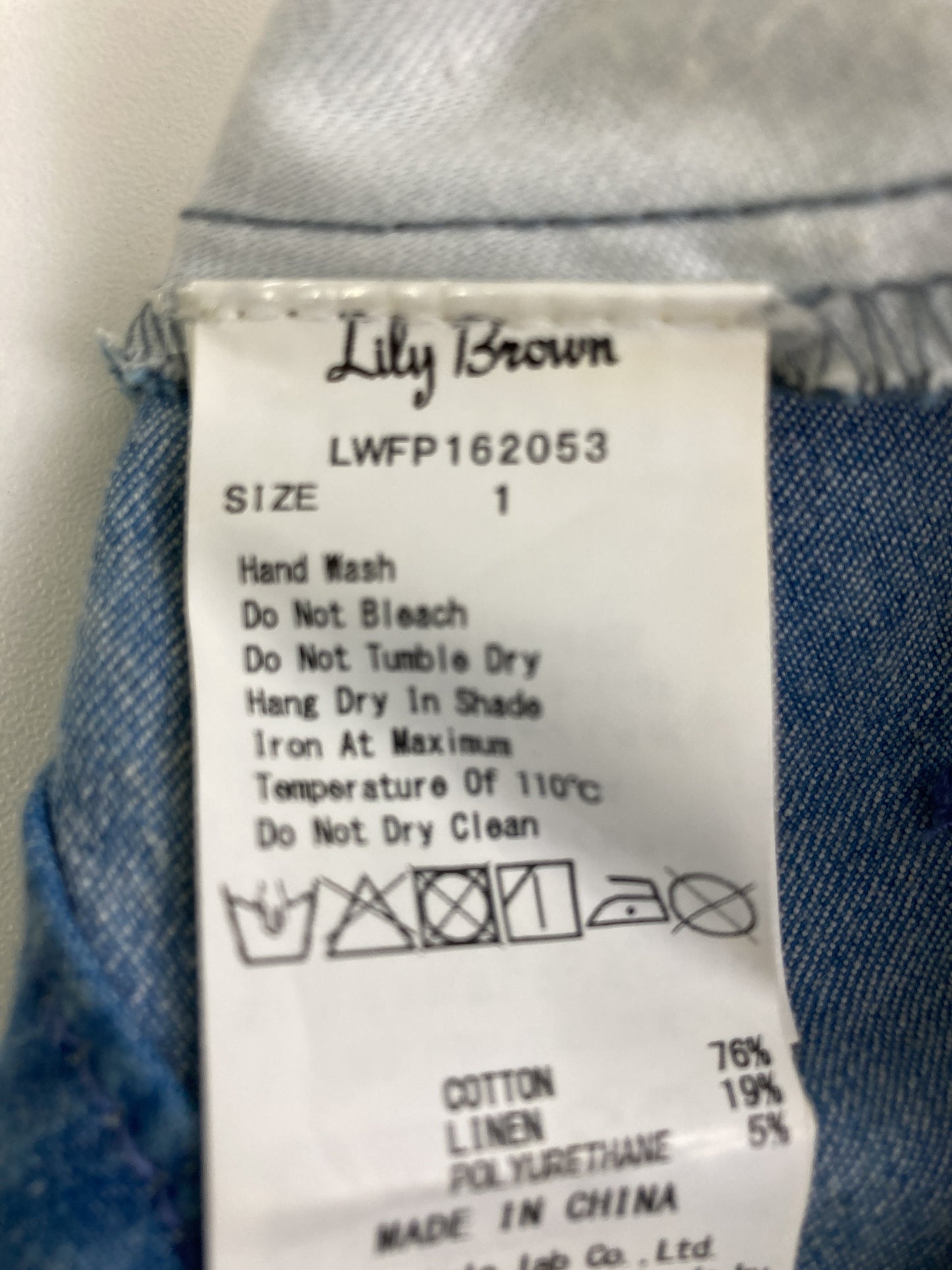 Lily brown/リリーブラウン/その他パンツ/パンツ/ブルー/1