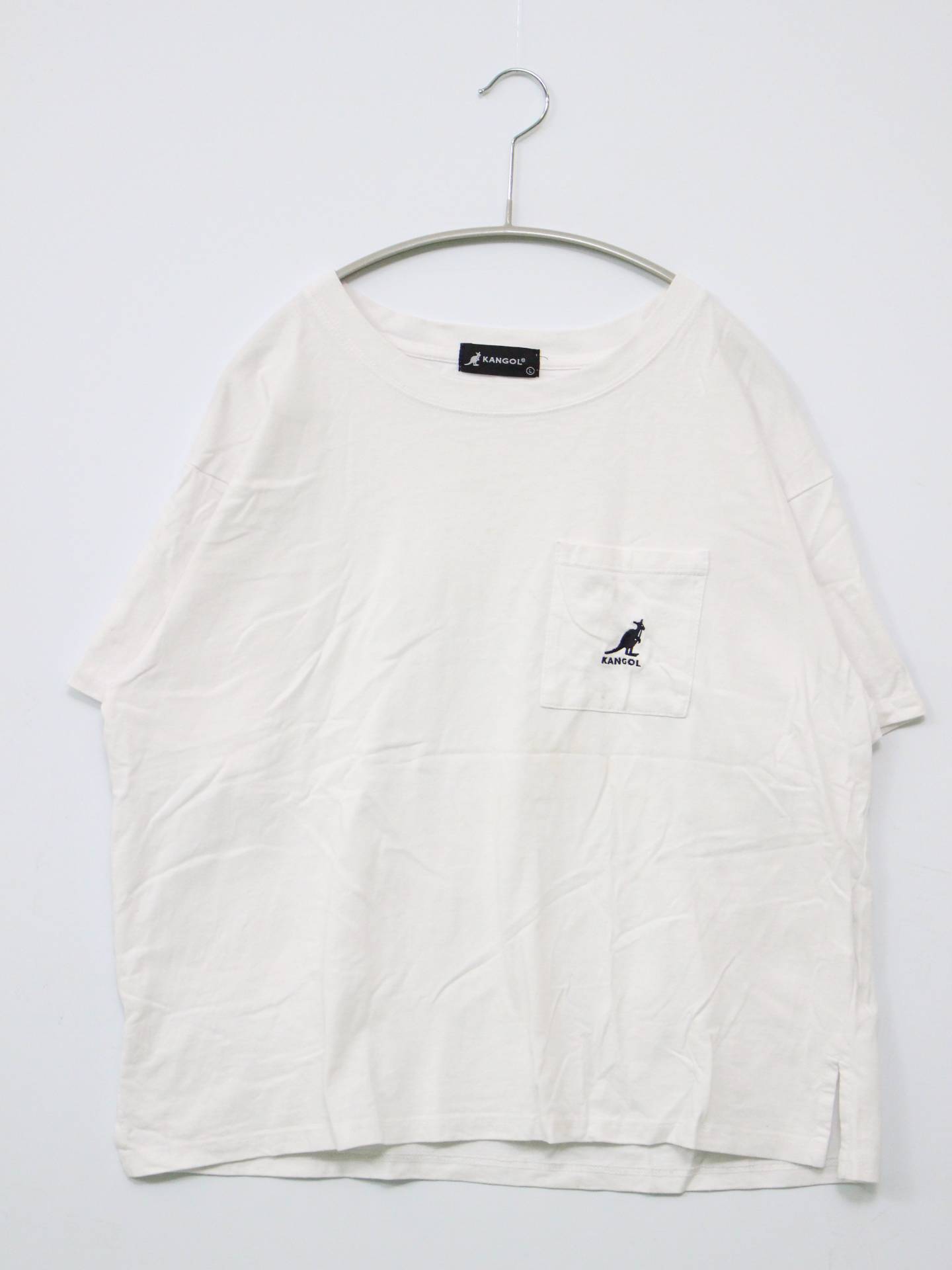 KANGOL/Tシャツ/カットソー/トップス/ホワイト/L