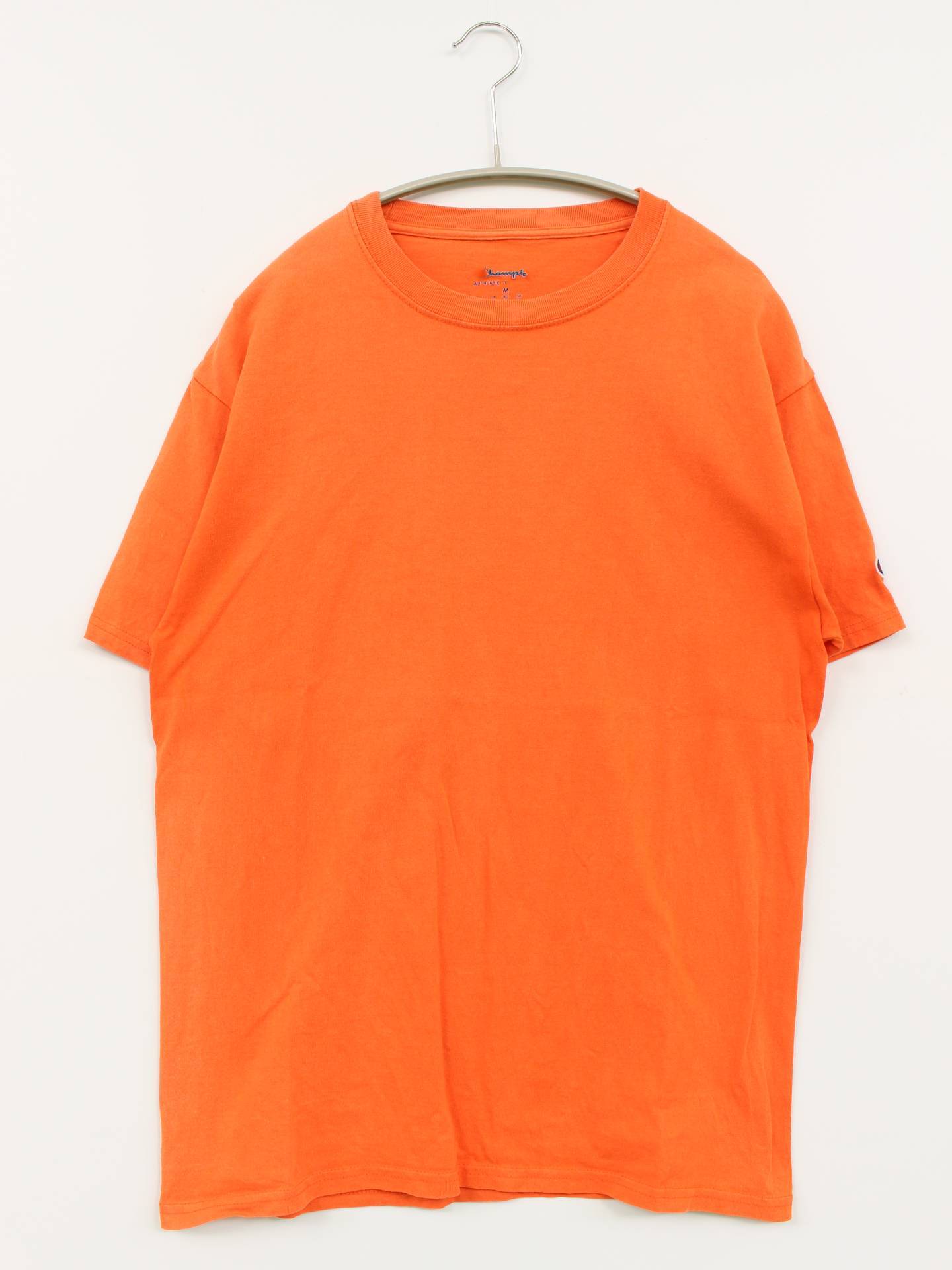 Champion/Tシャツ/カットソー/トップス/オレンジ/L