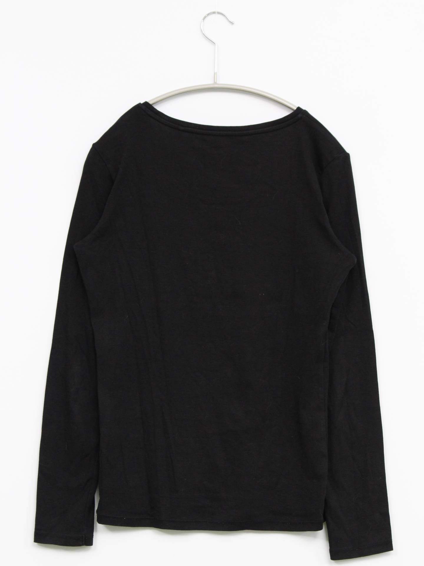 UNIQLO/Tシャツ/カットソー/トップス/ブラック/L