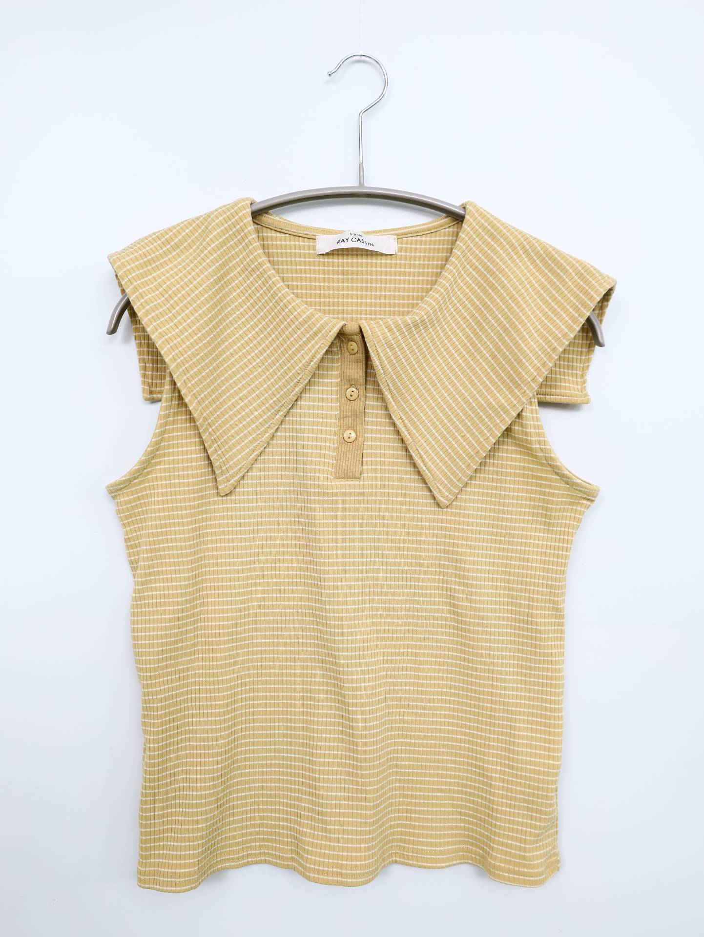 RAY CASSIN/レイカズン/Tシャツ/カットソー/トップス/イエロー/F