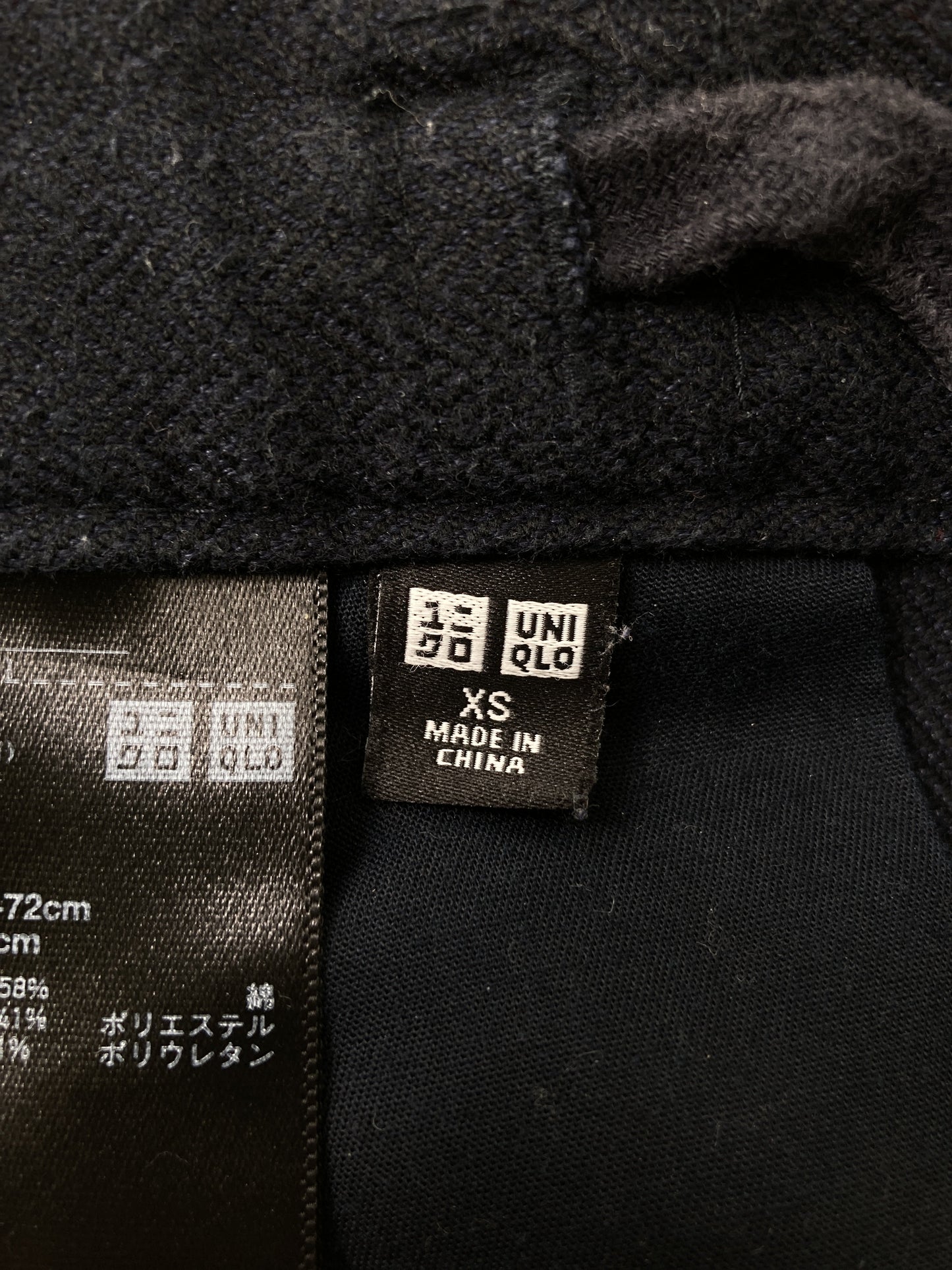 UNIQLO/ユニクロ/その他パンツ/パンツ/ブラック/XS