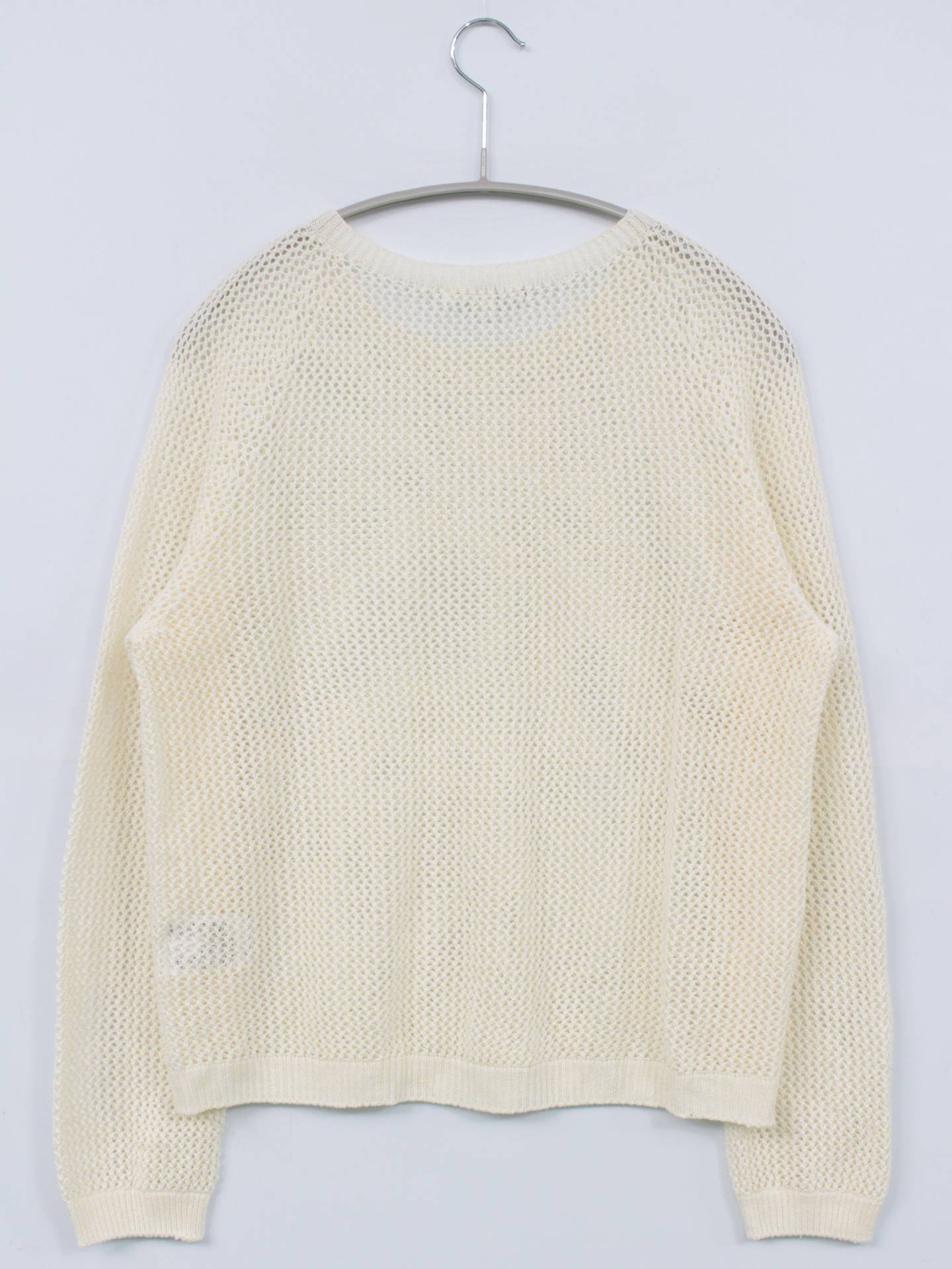 UNIQLO/ユニクロ/ニット/セーター/トップス/ホワイト/L