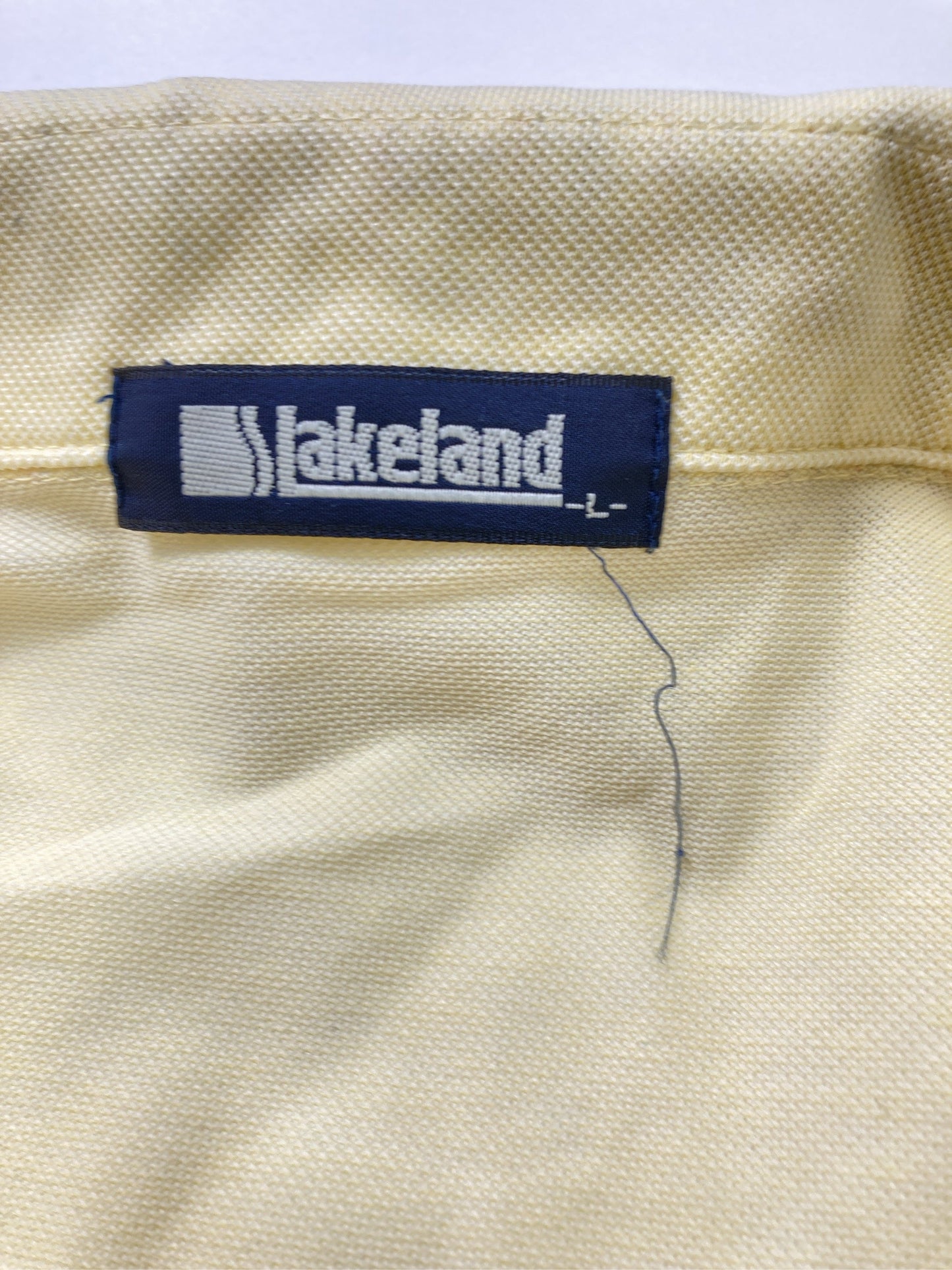 LAKELAND/レイクランド/ポロシャツ/トップス/イエロー/L