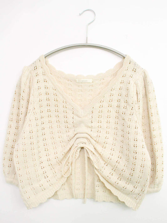 apres jour/ニット/セーター/トップス/アイボリー/F