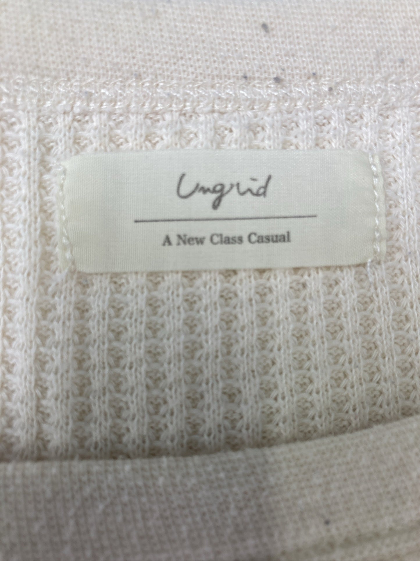 Ungrid/アングリッド/Tシャツ/カットソー/トップス/アイボリー/M