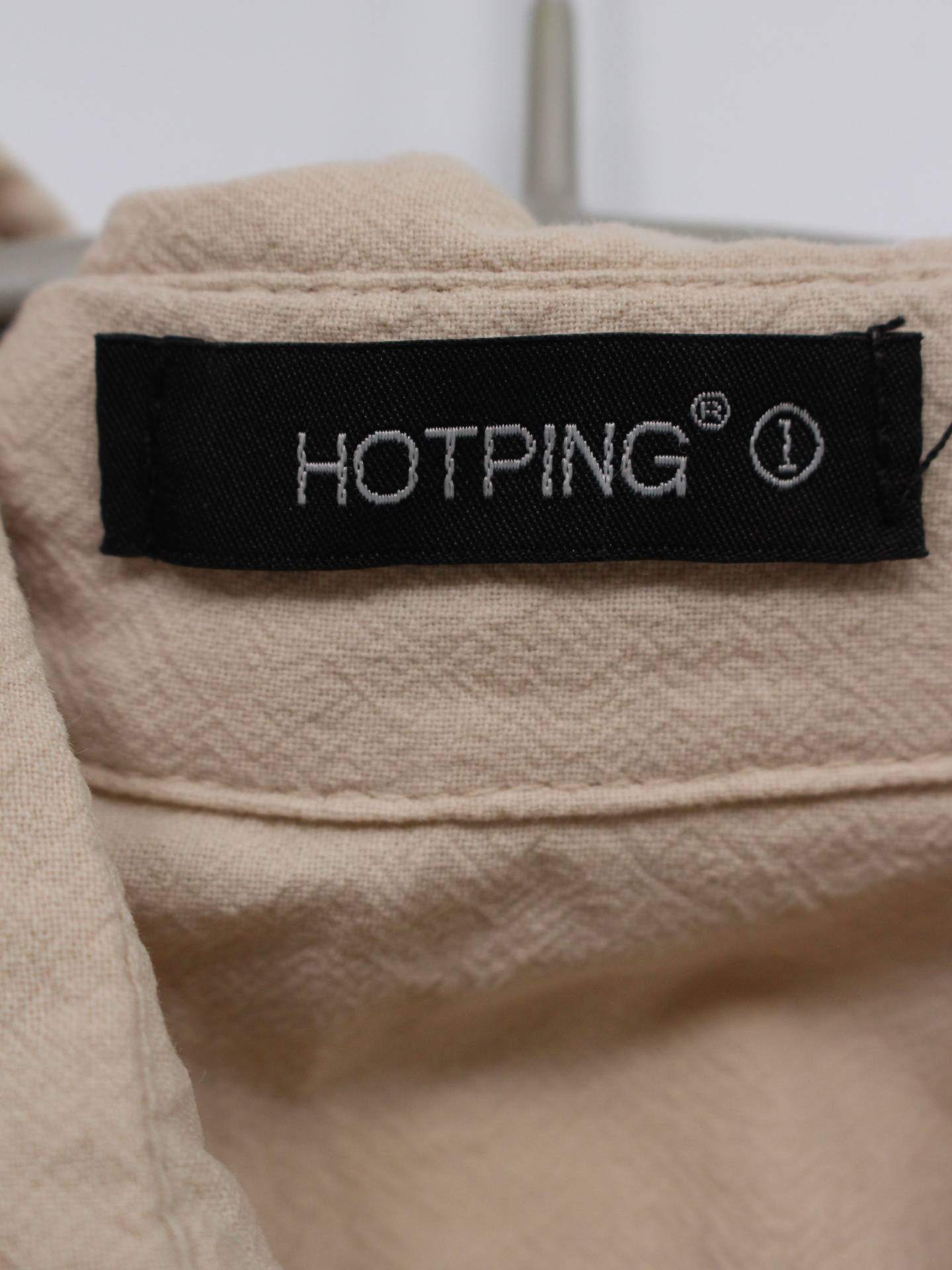 HOTPING/シャツ/ブラウス/トップス/ベージュ/1