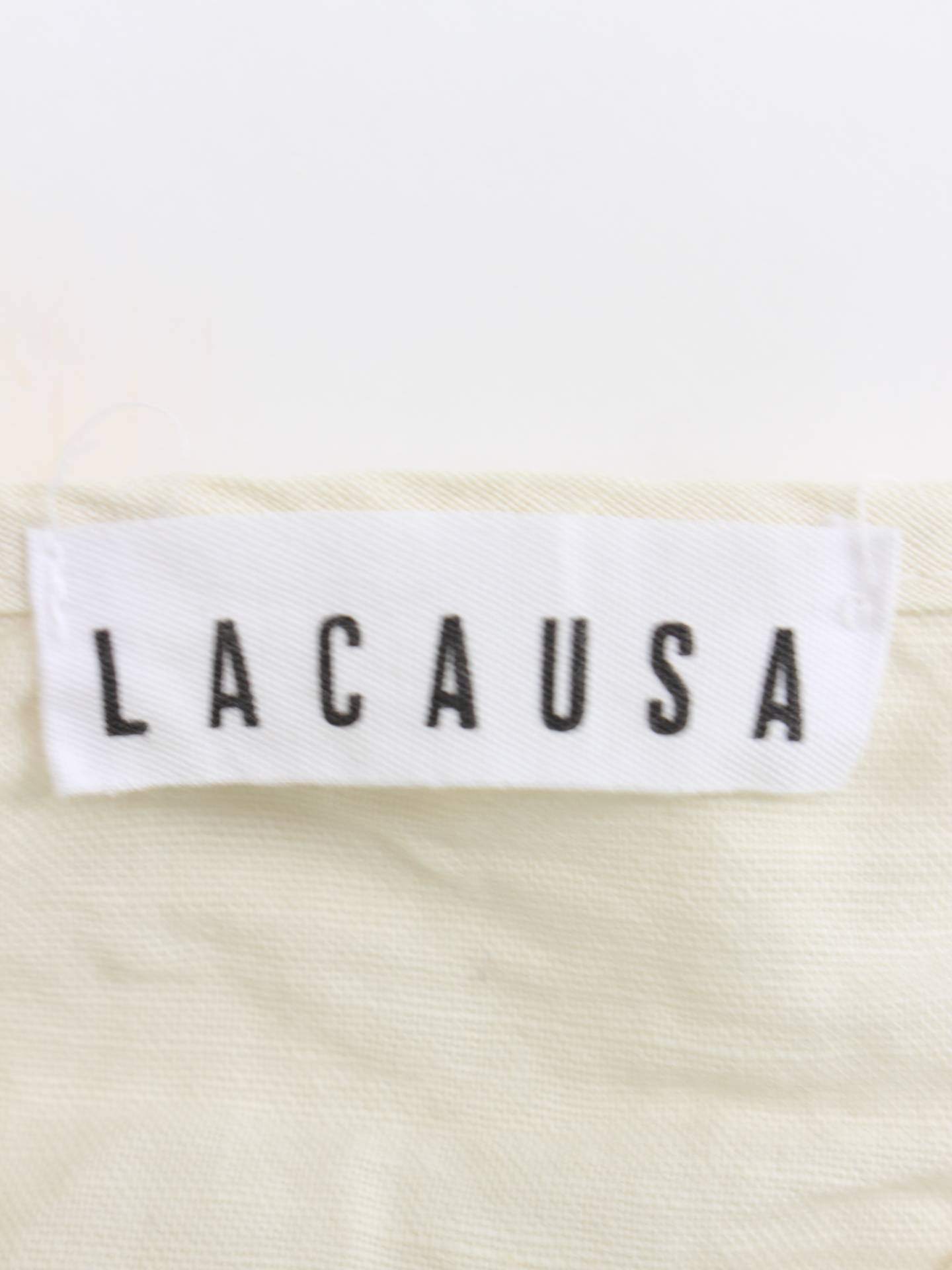 LACAUSA/キャミソール/トップス/アイボリー/S