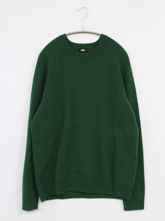 UNIQLO/ユニクロ/ニット/セーター/トップス/グリーン/L