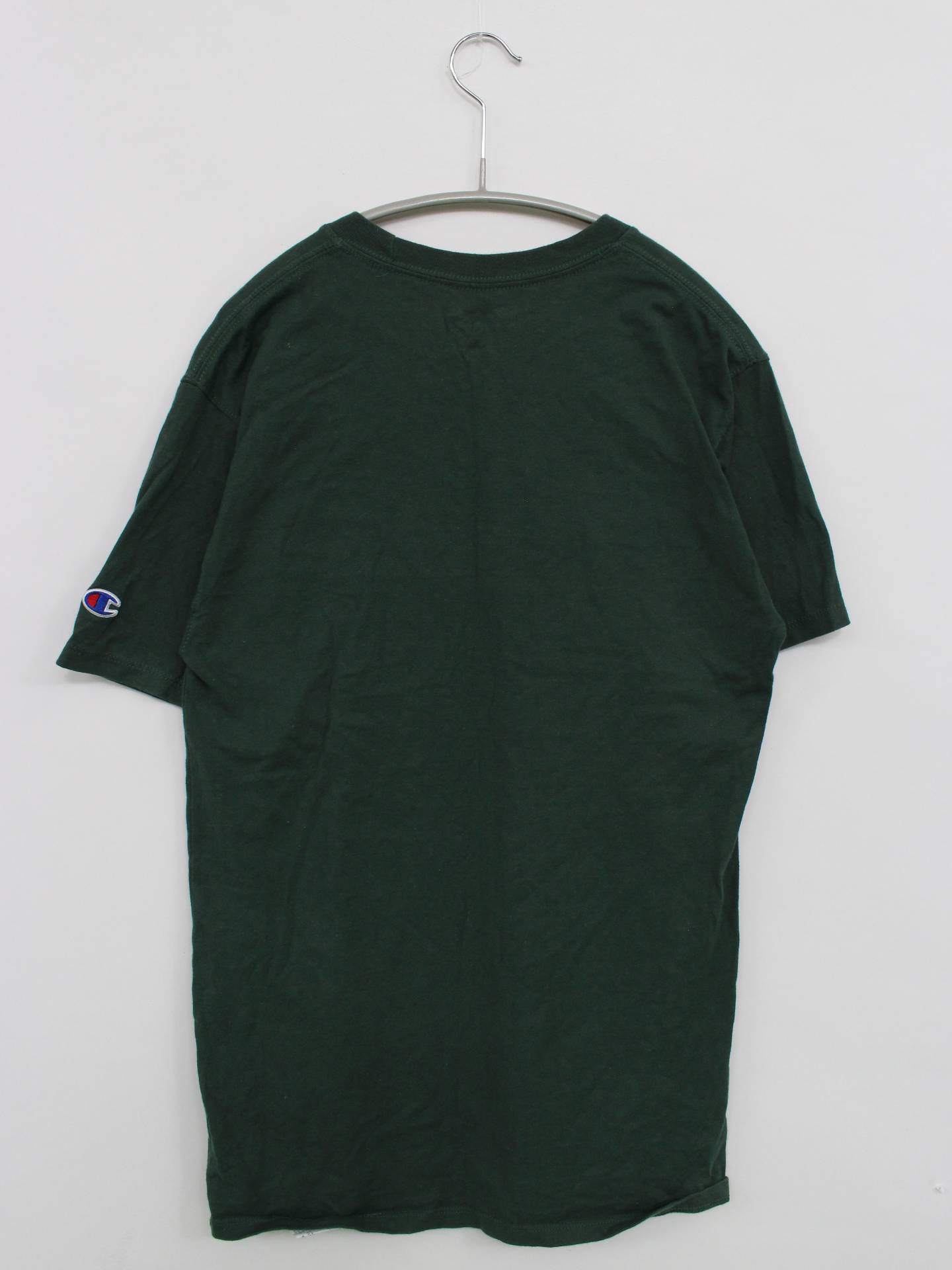 Champion/Tシャツ/カットソー/トップス/グリーン/S