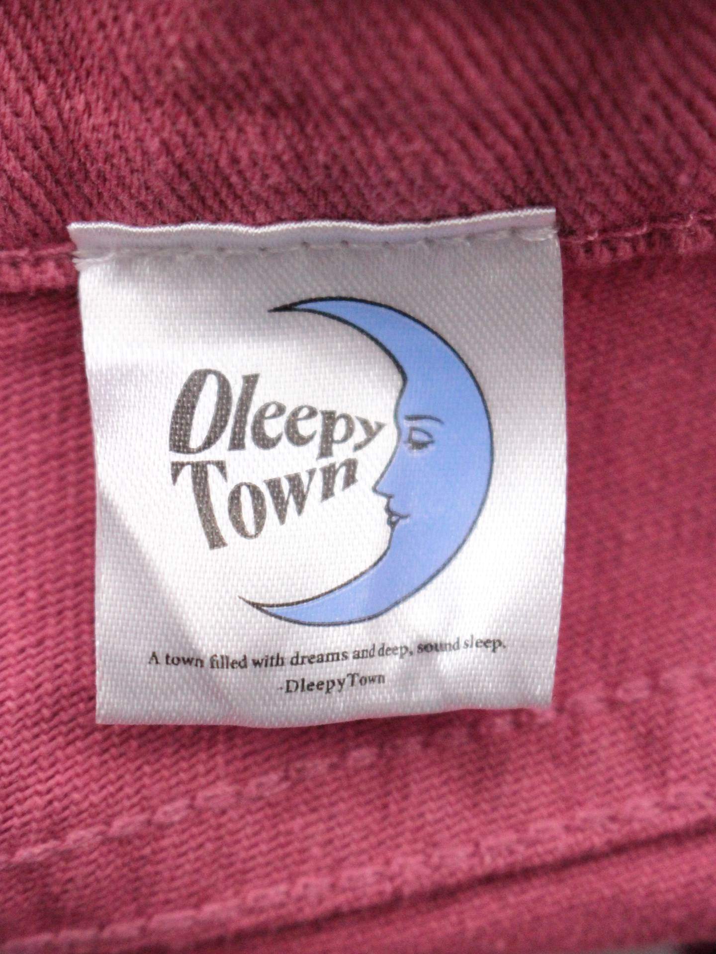 DleepyTown/デニムパンツ/パンツ/レッド/L