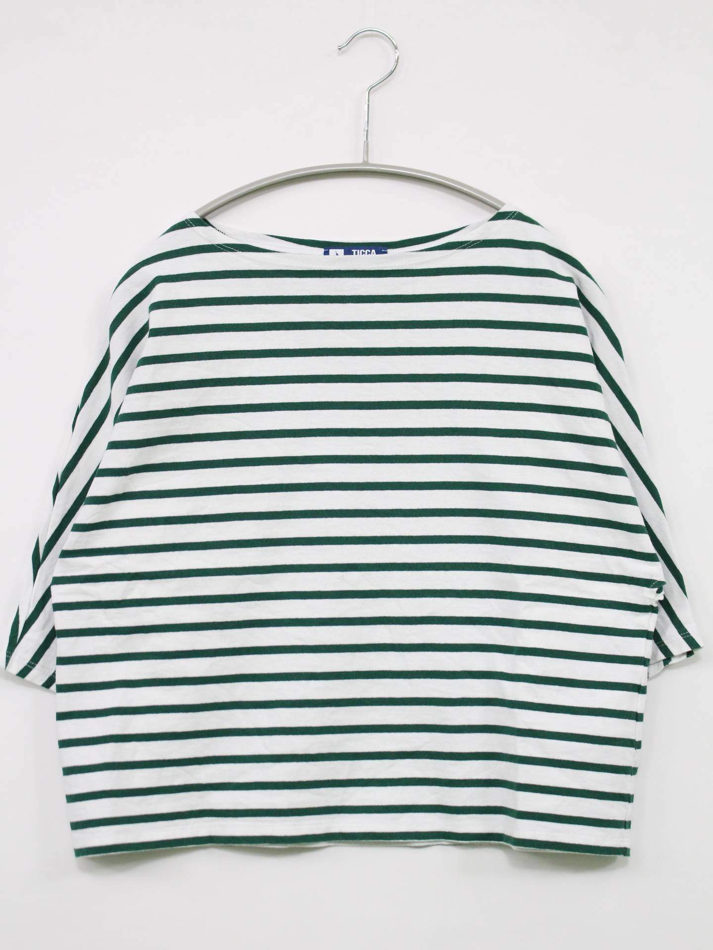 TICCA/Tシャツ/カットソー/トップス/グリーン/F