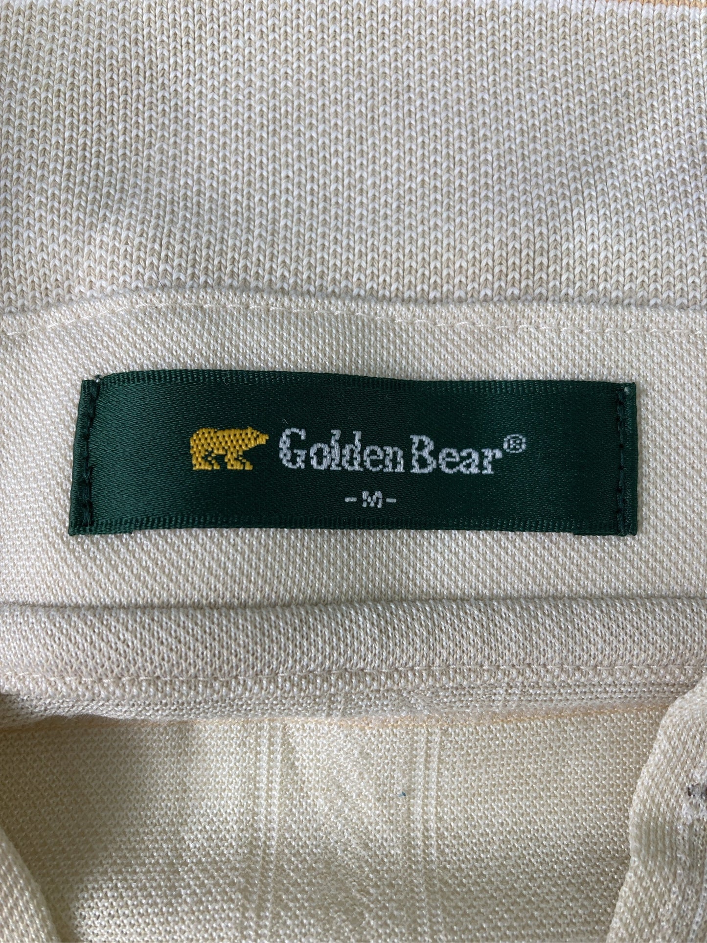 Golden Bear/ゴールデンベア/ポロシャツ/トップス/ベージュ/M