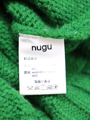 nugu/ヌグ/カーディガン/ボレロ/トップス/グリーン/F