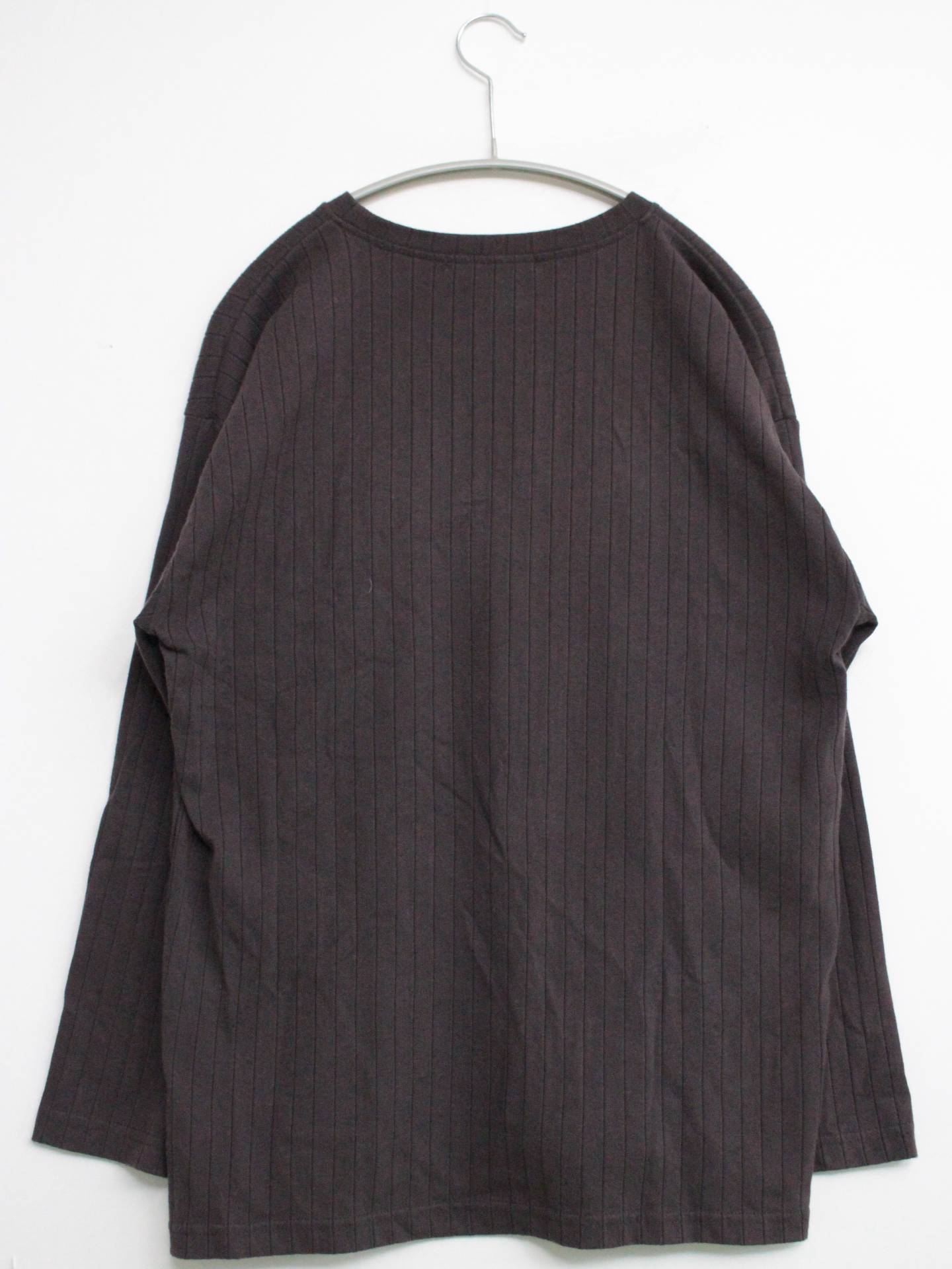 relume/レリューム/Tシャツ/カットソー/トップス/ブラウン/F