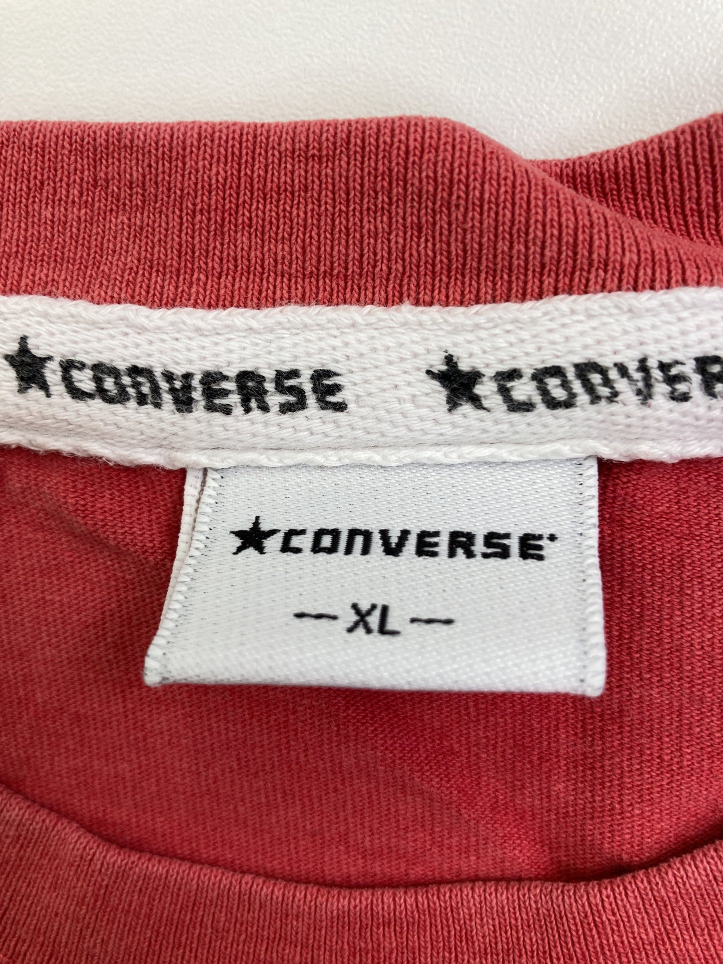 CONVERSE/コンバース/Tシャツ/カットソー/トップス/ピンク/XL