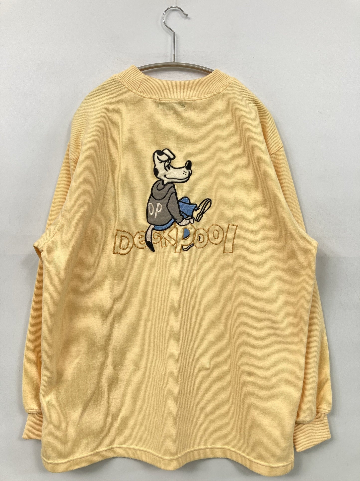 DECK POOL/Tシャツ/カットソー/トップス/イエロー/L