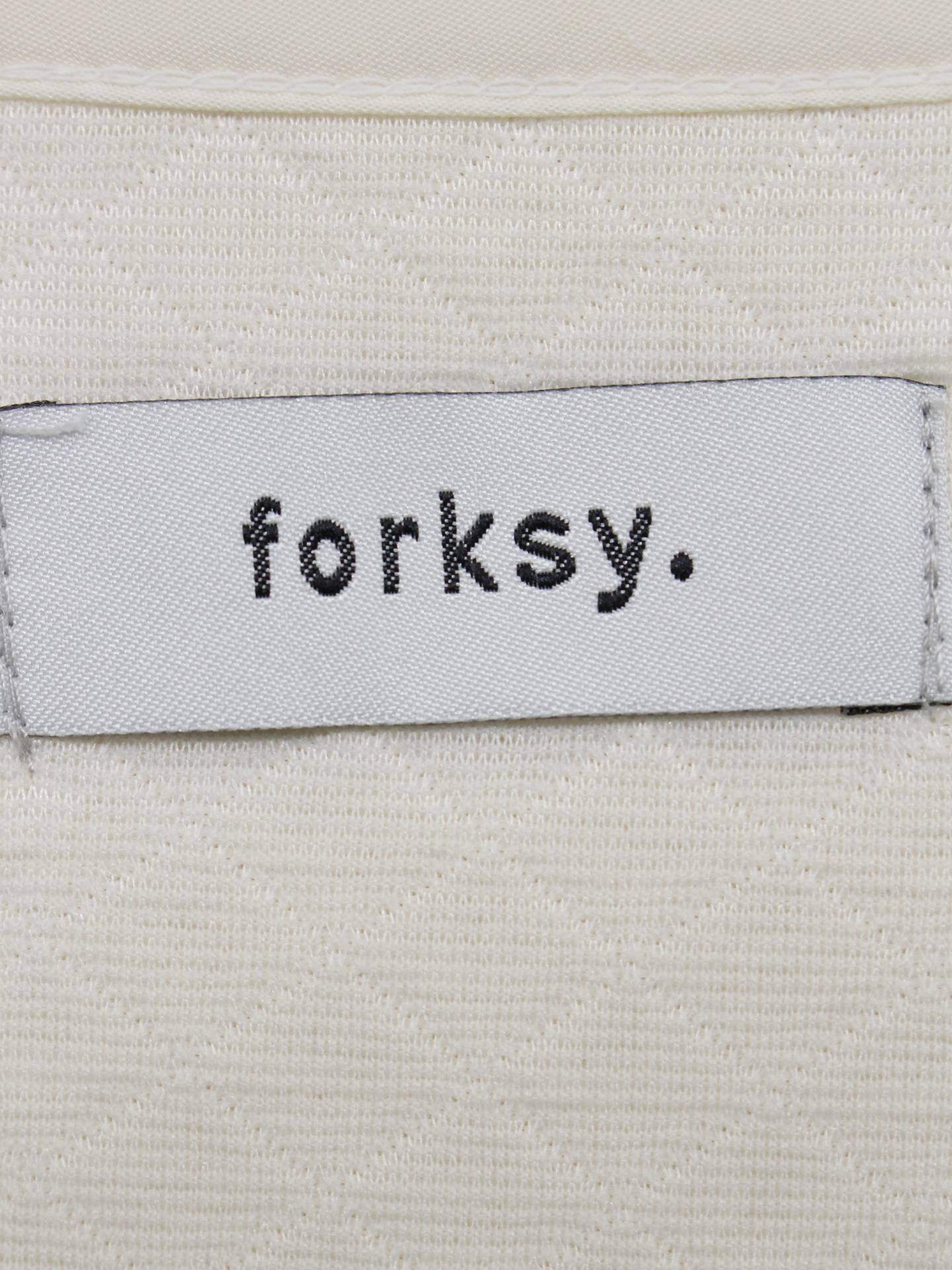 forksy./ベスト/トップス/ホワイト/F