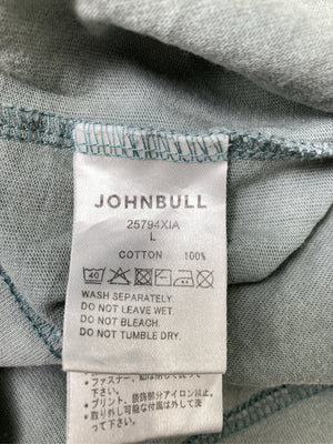 JOHNBULL/ジョンブル/Tシャツ/カットソー/トップス/グレー/L
