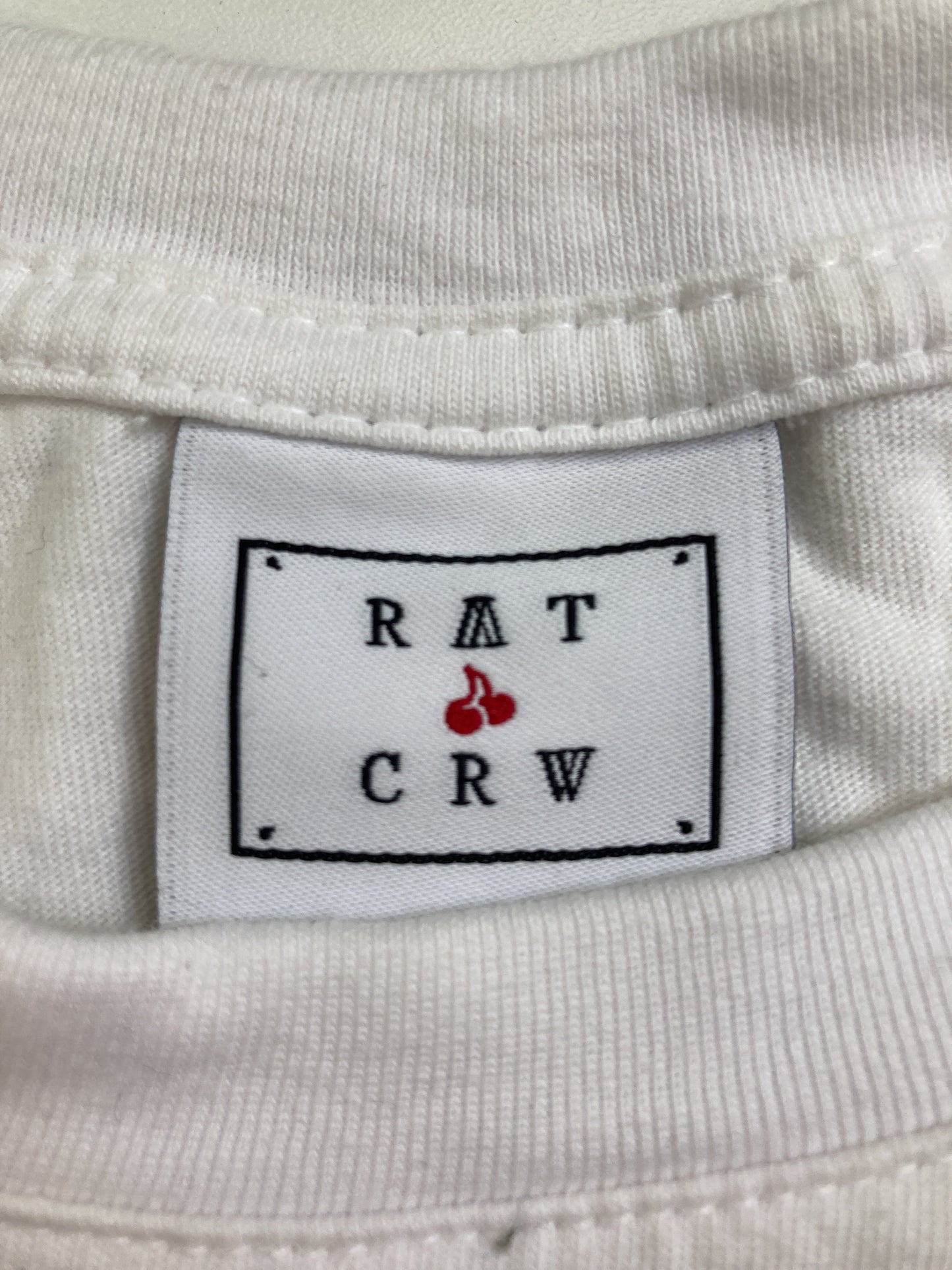 RATCRW/Tシャツ/カットソー/トップス/ホワイト/Free