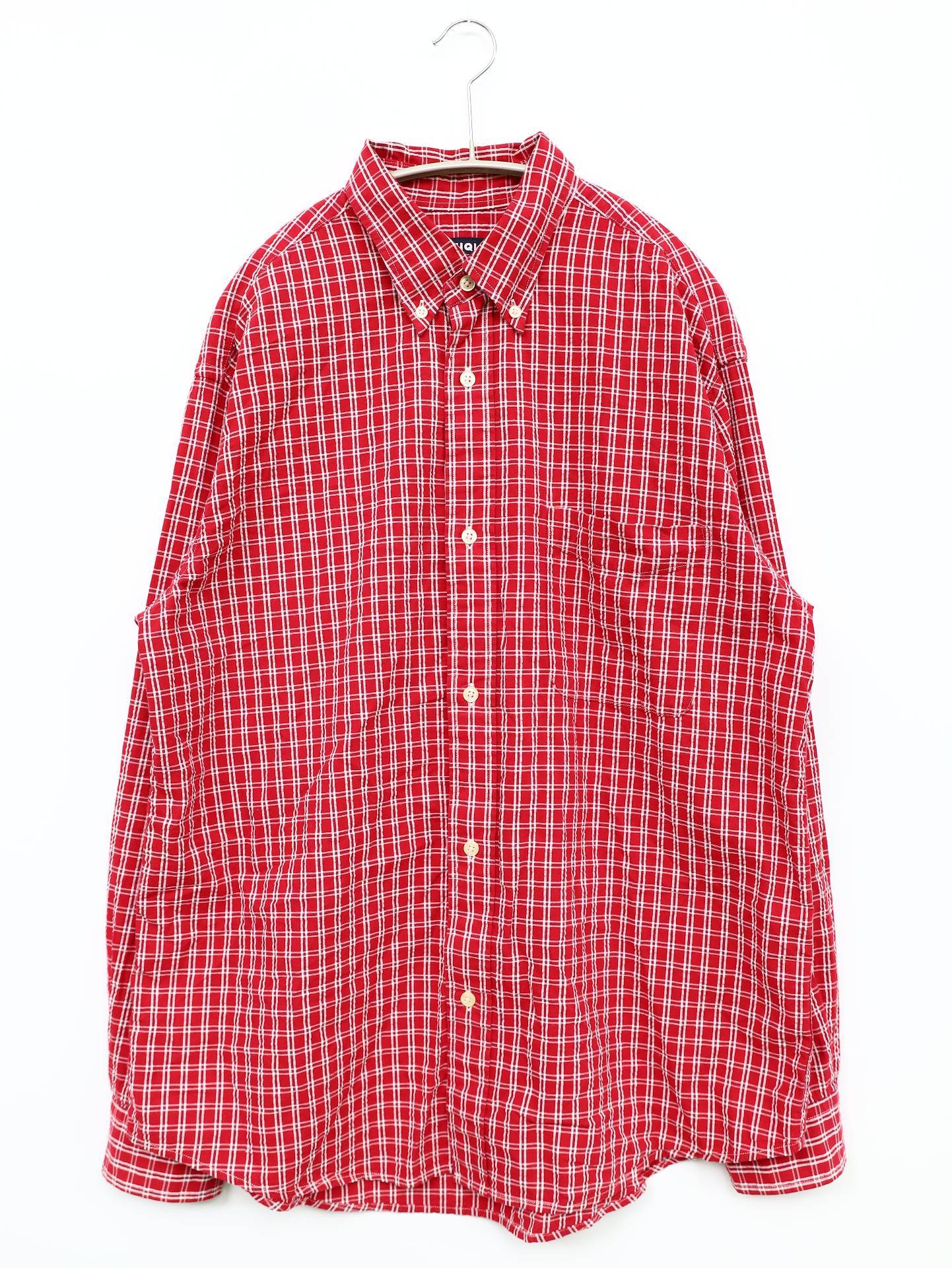 UNIQLO/ユニクロ/シャツ/ブラウス/トップス/レッド/L