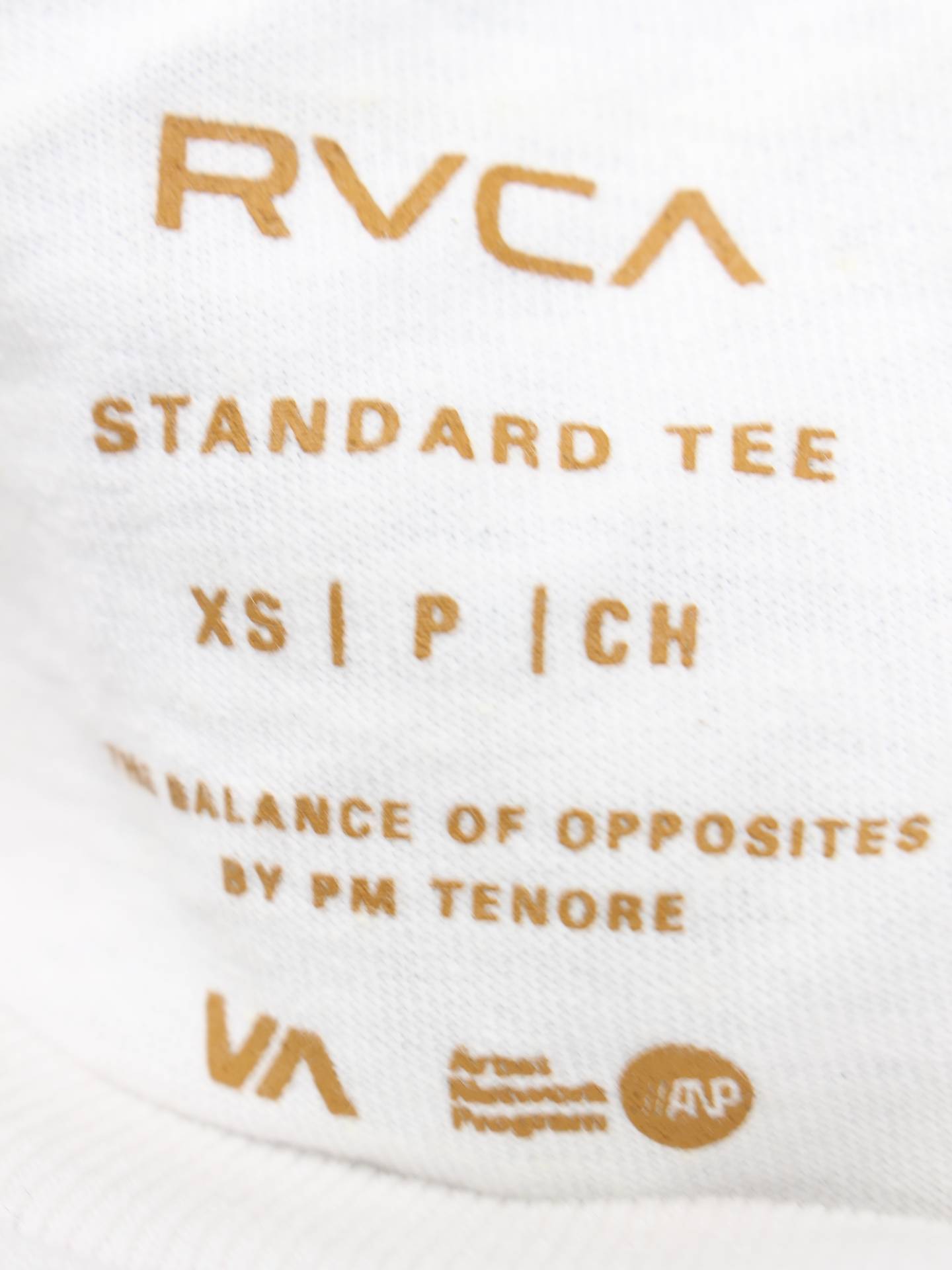 RVCA/Tシャツ/カットソー/トップス/ホワイト/XS
