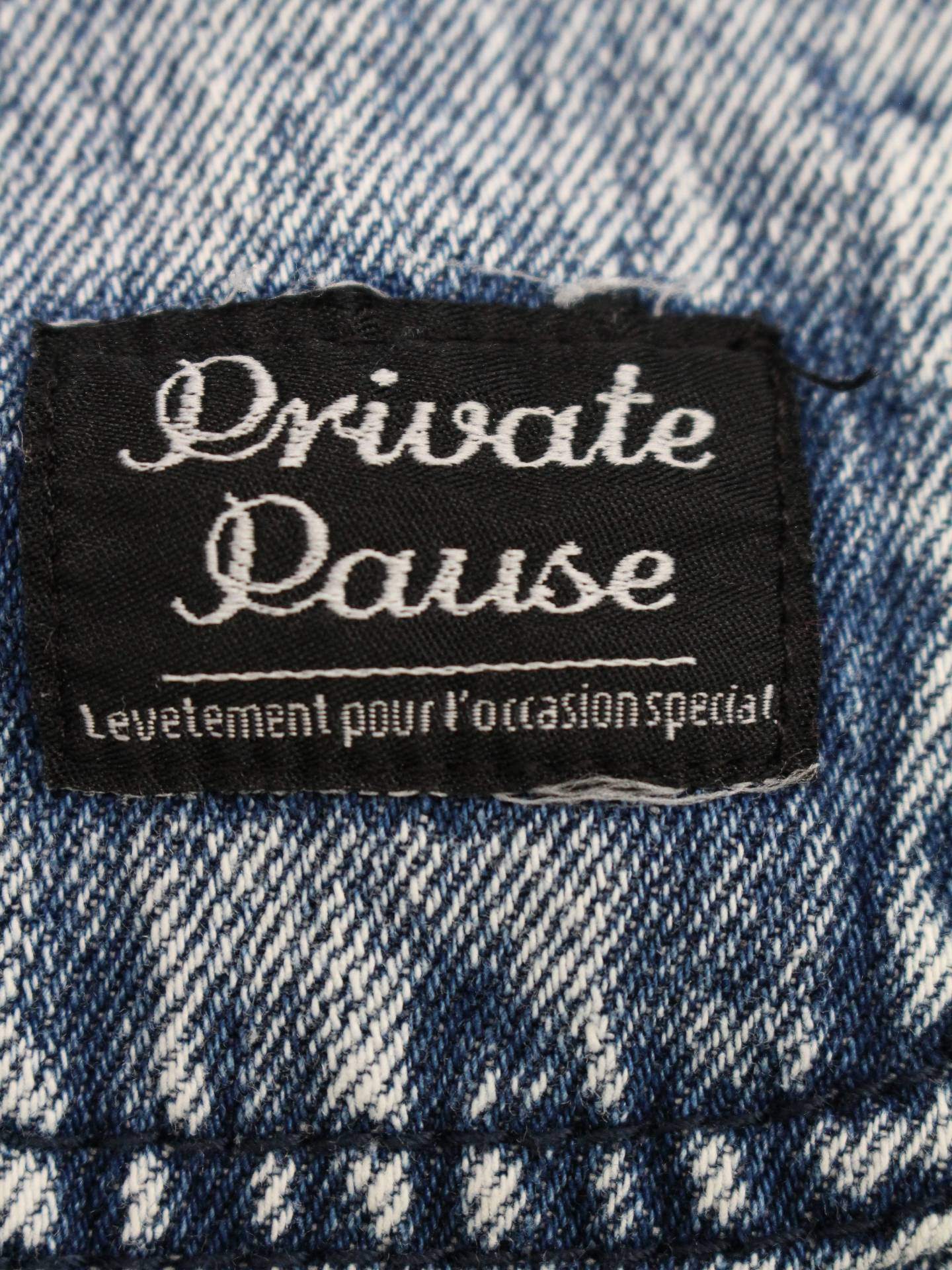Priuate Pause/サロペット/オーバーオール/オールインワン・サロペット/ブルー/L