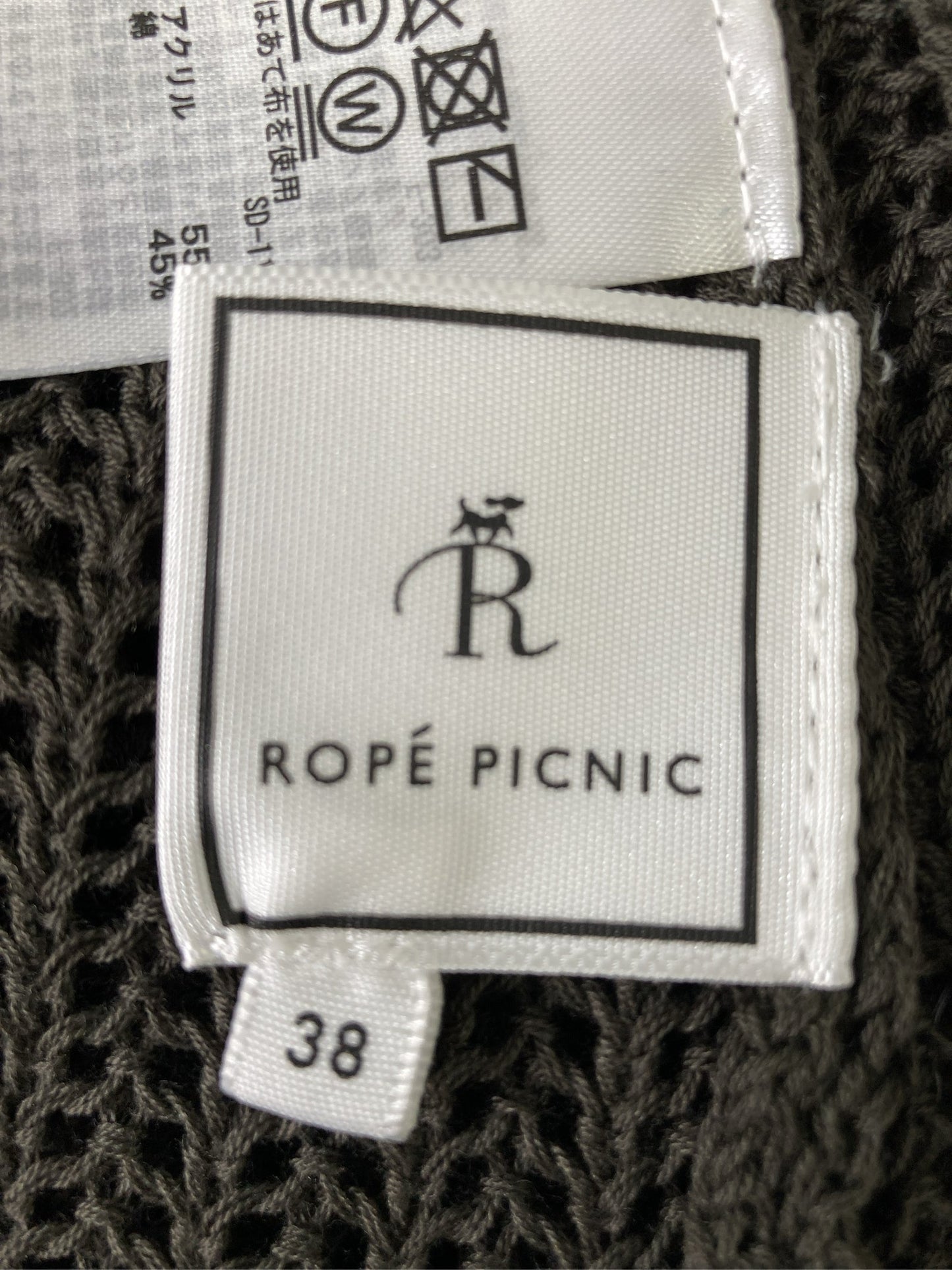 ROPE PICNIC/ロペピクニック/ワンピース/ワンピース/ドレス/ブラック/38