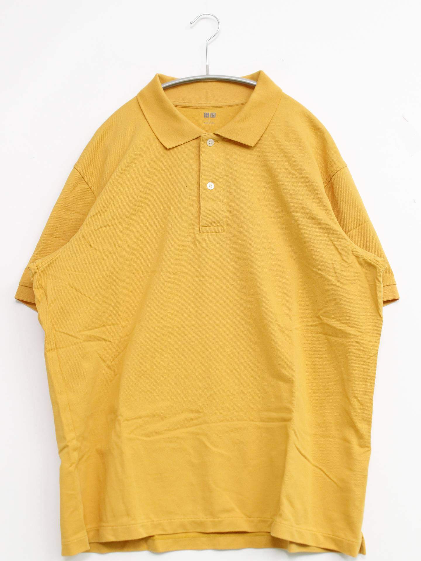 UNIQLO/ユニクロ/ポロシャツ/トップス/イエロー/XL