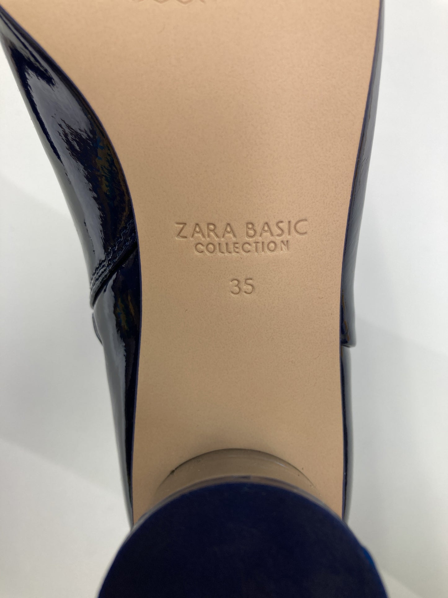 ZARA/ザラ/ブーツ/シューズ/ネイビー/35