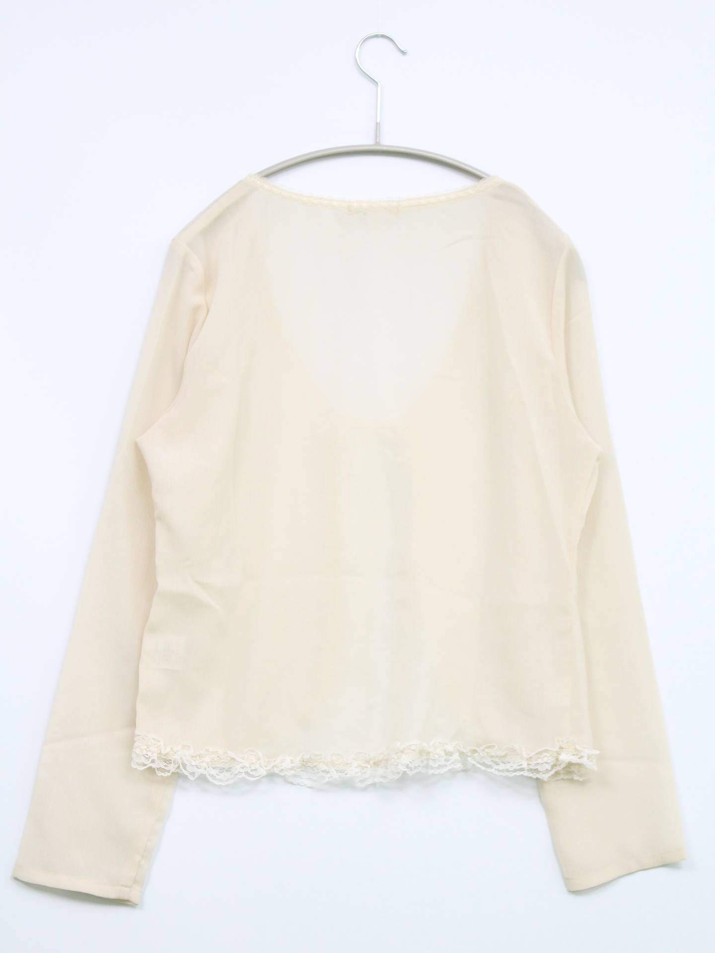 SEVPADICAL/カーディガン/ボレロ/トップス/アイボリー/M