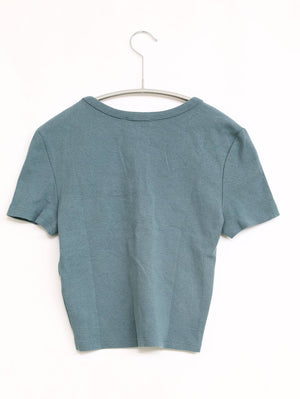 ZARA/ザラ/Tシャツ/カットソー/トップス/スカイブルー/EUR S, USA S, MEX 26