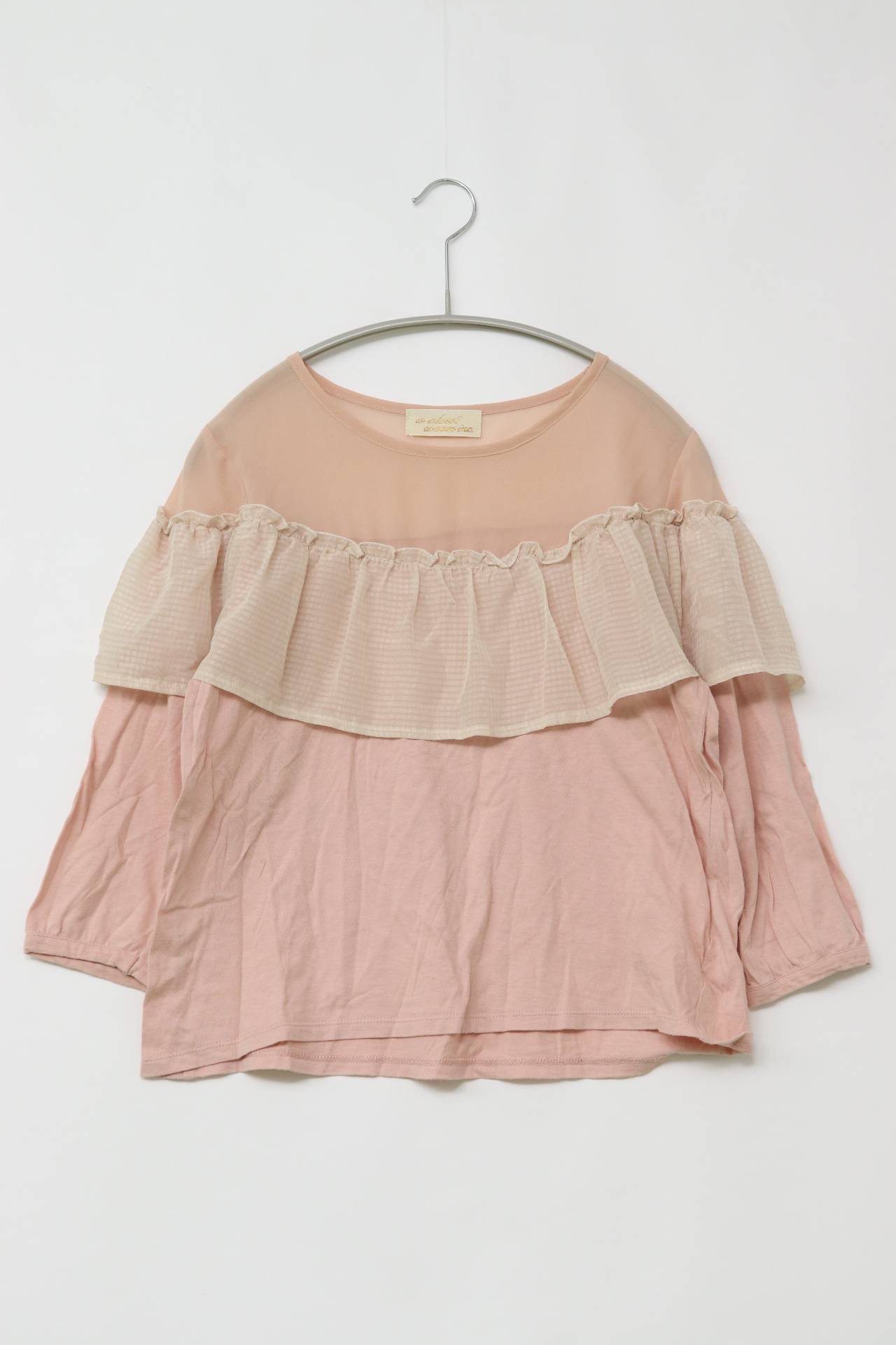 w closet/ダブルクローゼット/Tシャツ/カットソー/トップス/ピンク