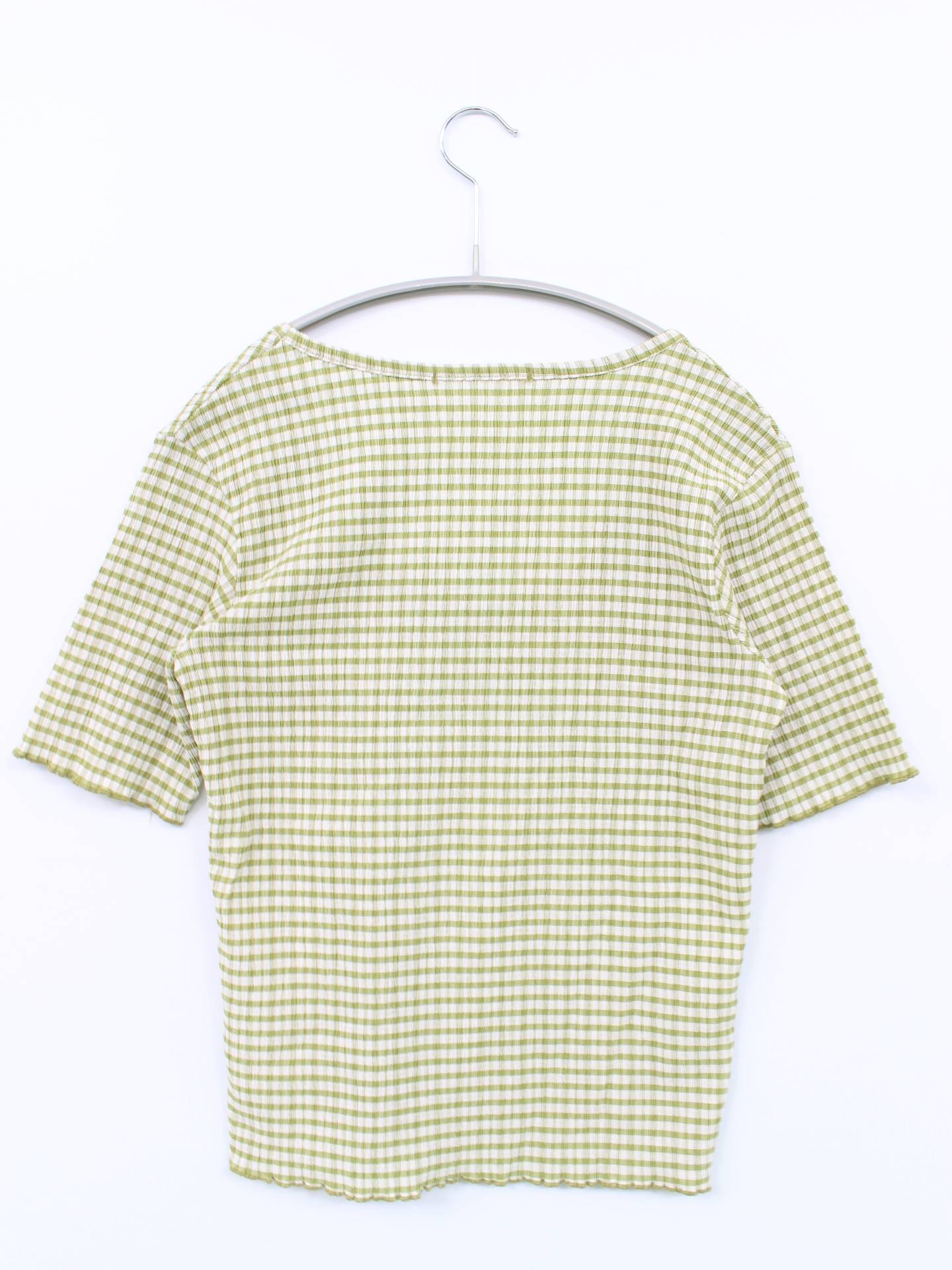 Tシャツ/カットソー/トップス/ライトグリーン