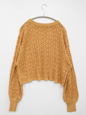 archives/アルシーヴ/ニット/セーター/トップス/オレンジ/M