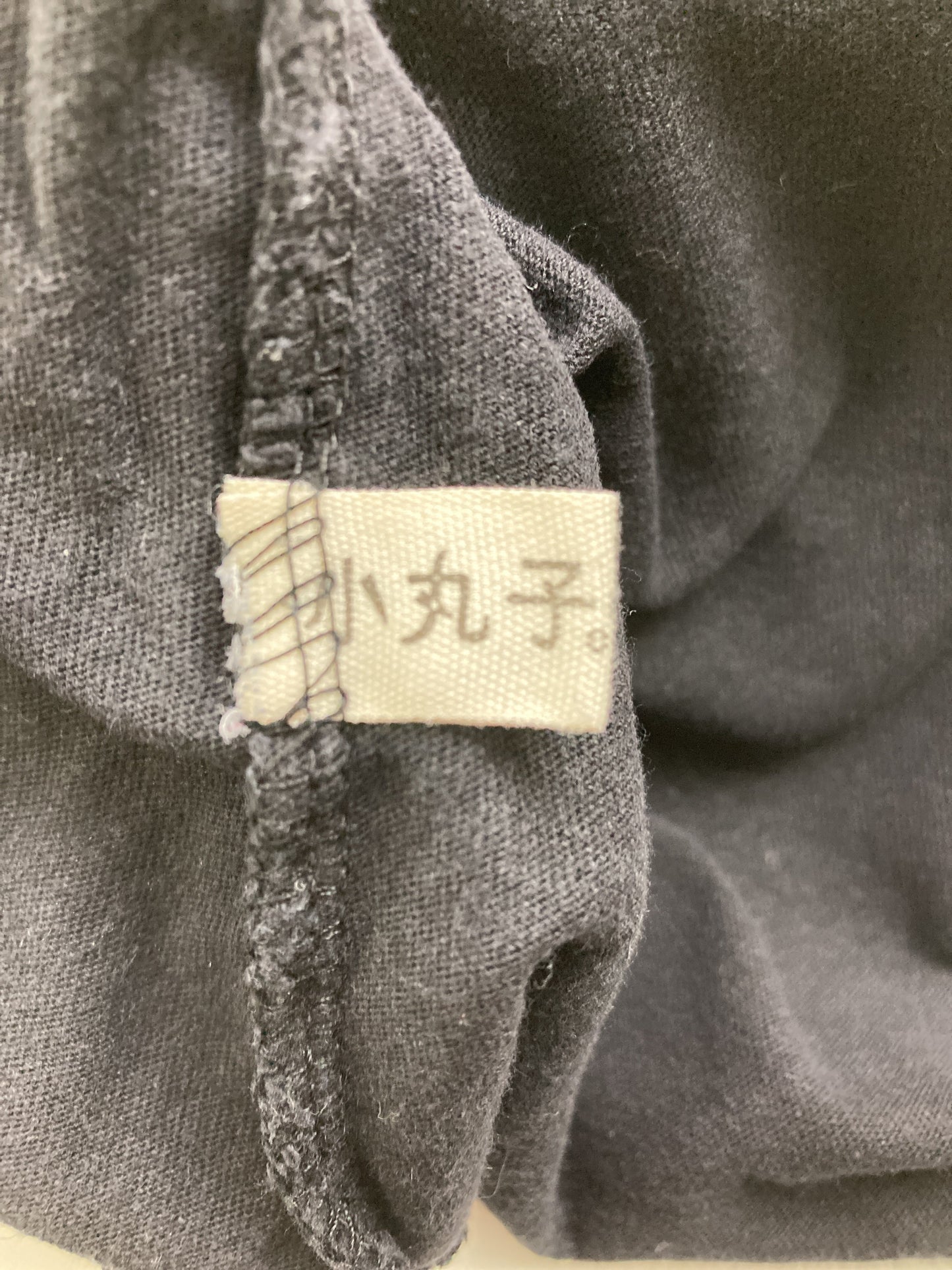 小丸子/Tシャツ/カットソー/トップス/ブラック