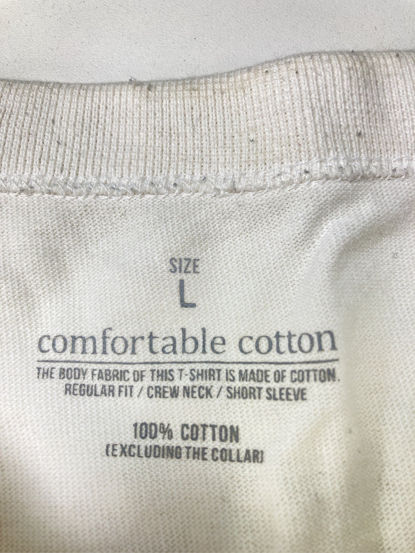 Tシャツ/カットソー/トップス/アイボリー/L