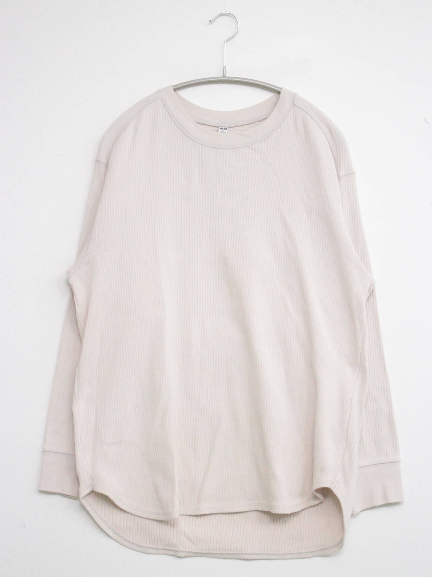 UNIQLO/ユニクロ/Tシャツ/カットソー/トップス/グレー/L