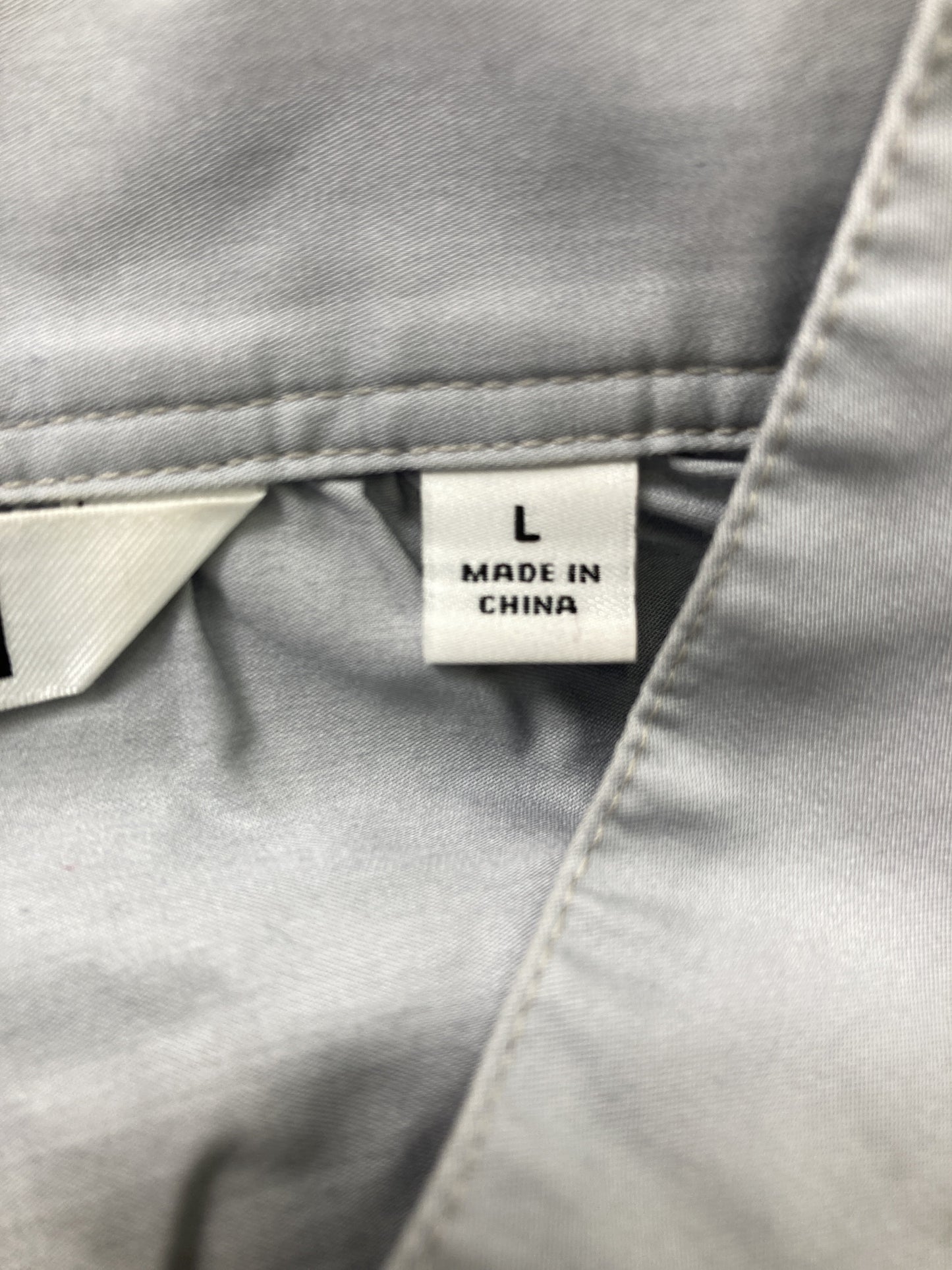 UNIQLO U/ユニクロユー/シャツ/ブラウス/トップス/シルバー/L