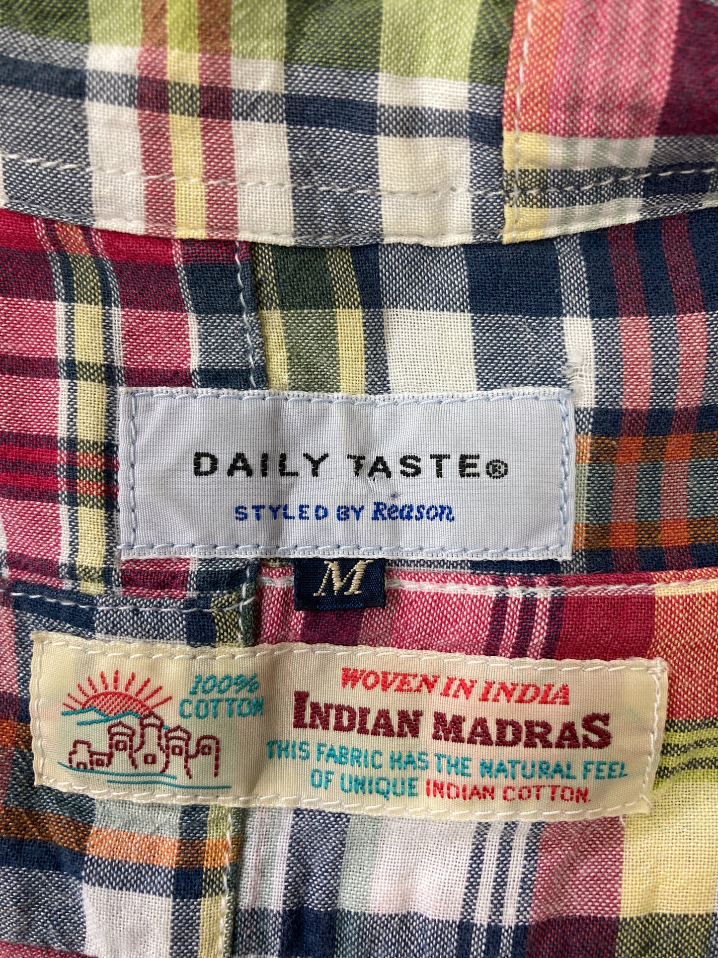 DAILY TASTE/シャツ/ブラウス/トップス/レッド/M