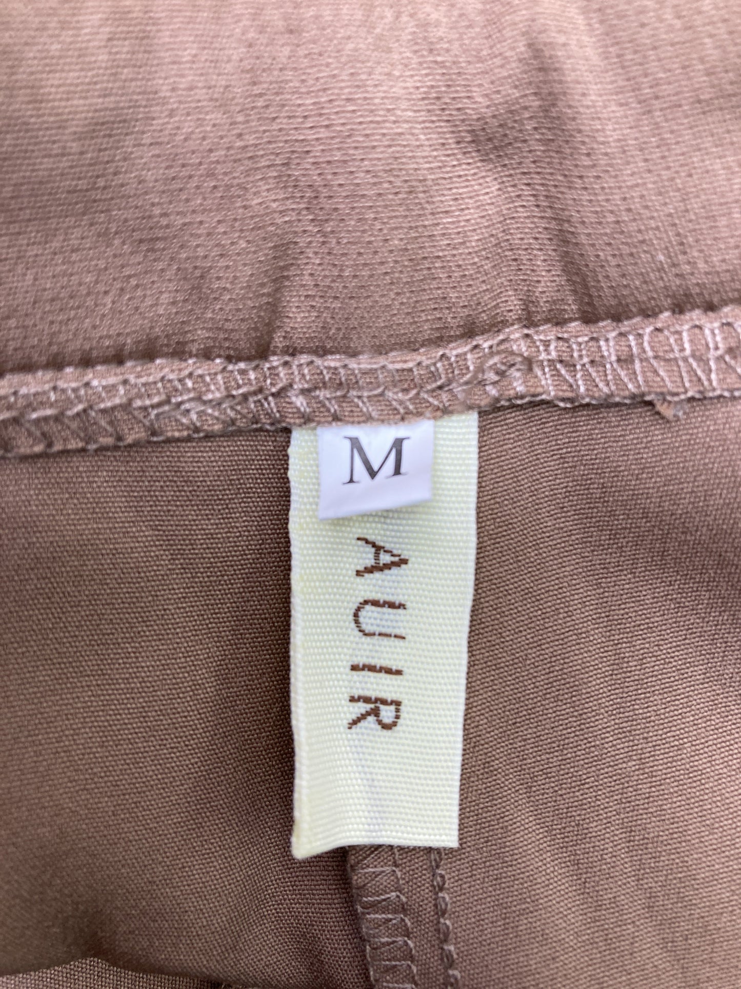 LAUIR/ラウアー/スラックス/パンツ/ブラウン/M