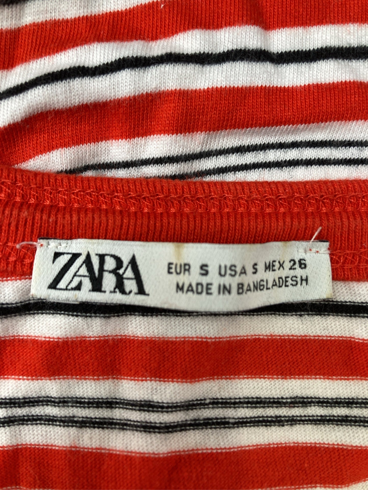 ZARA/ザラ/Tシャツ/カットソー/トップス/レッド/S