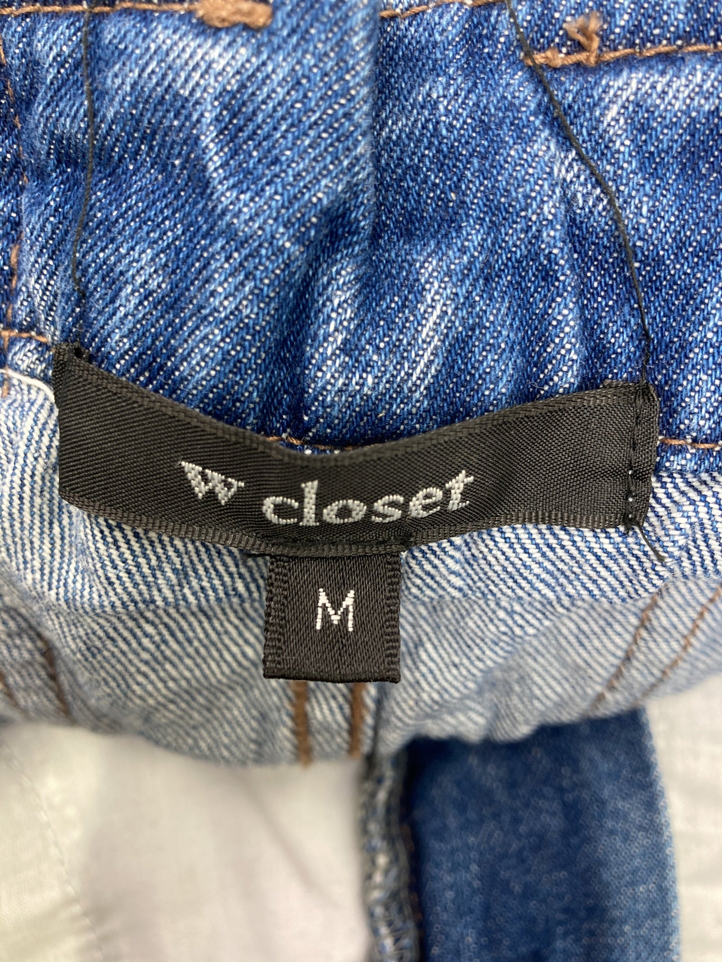 w closet/ダブルクローゼット/デニムパンツ/パンツ/ブルー/M
