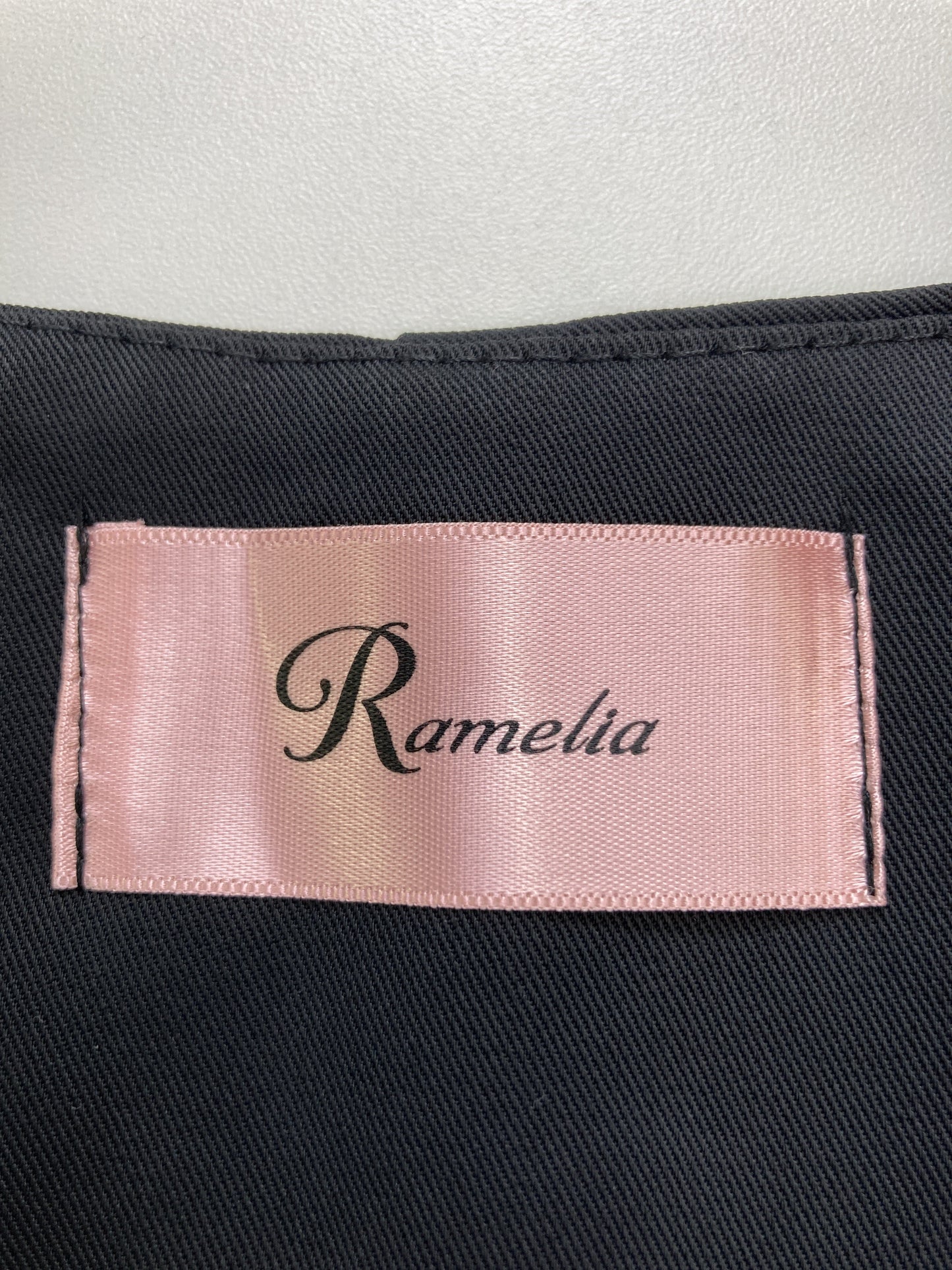 Ramelia/ノーカラージャケット/ジャケット/アウター/ブラック/F