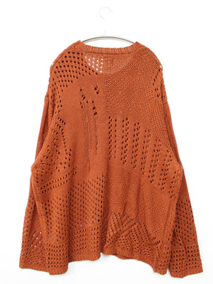 EMMA CLOTHES/エマクローズ/ニット/セーター/トップス/ブラウン/L