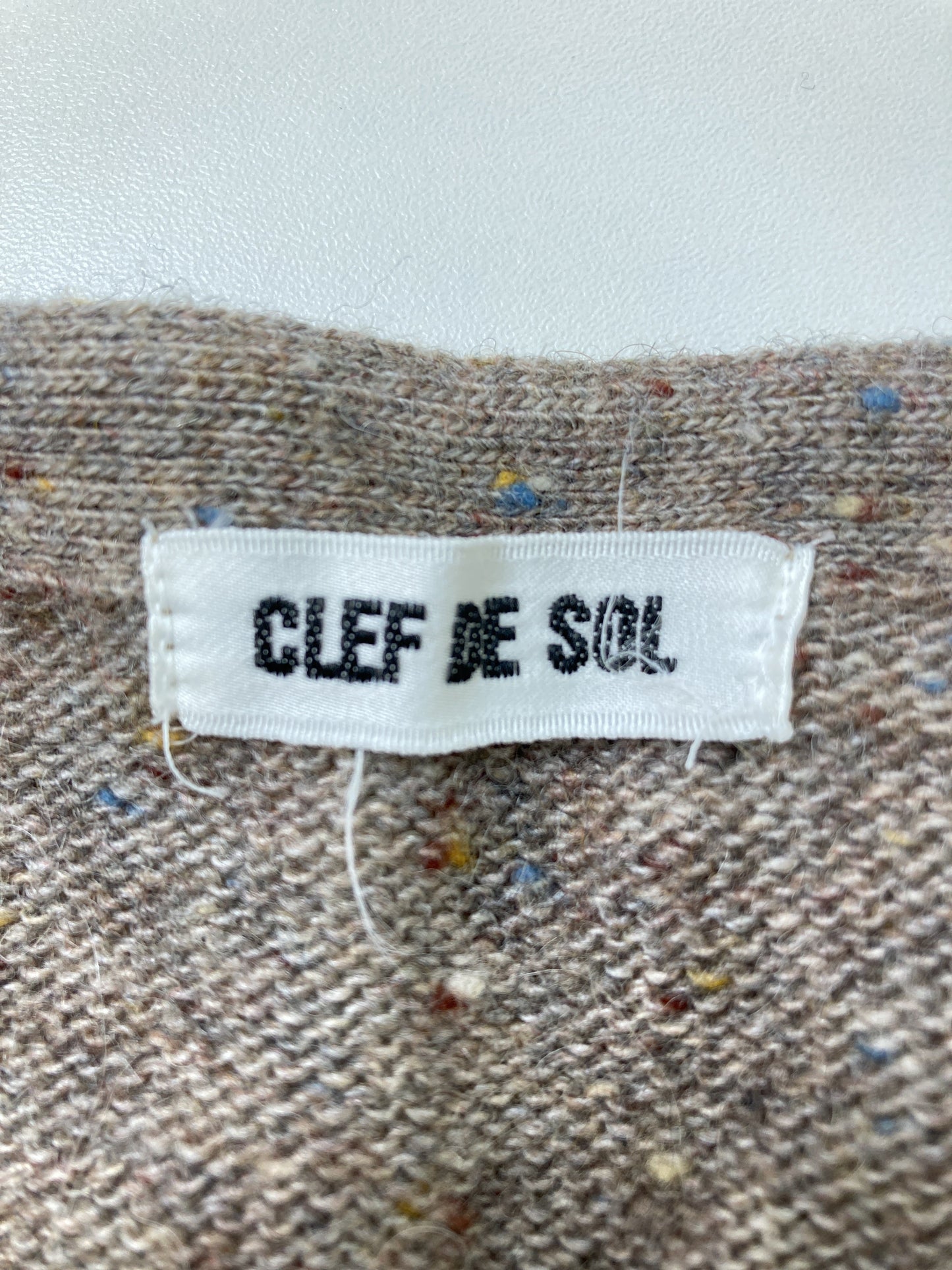 CLEF DE SOL/クレドソル/ベスト/トップス/ベージュ