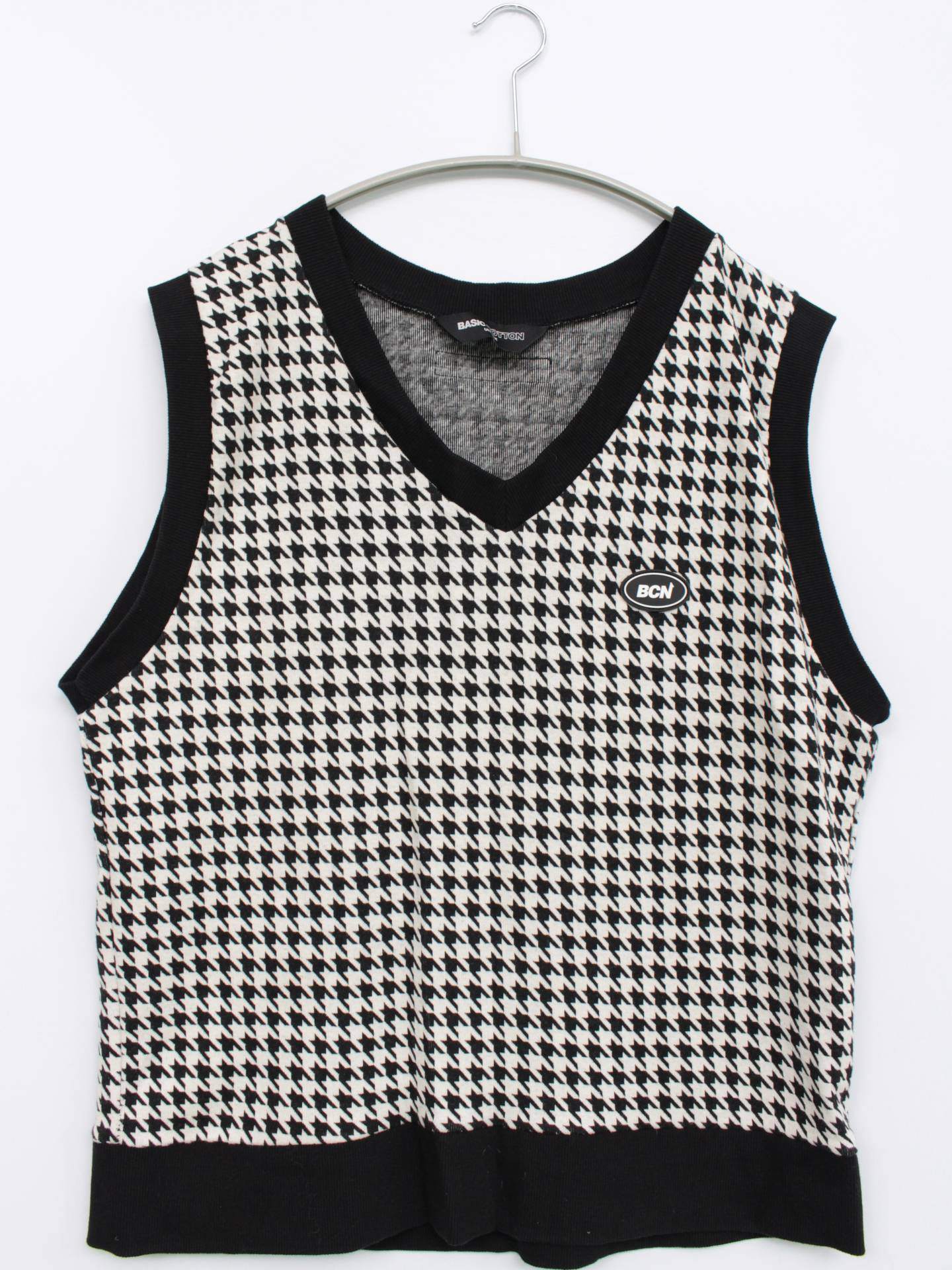 BASIC COTTON/ベスト/トップス/ホワイト