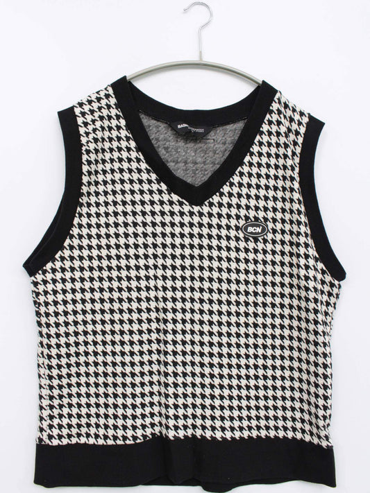 BASIC COTTON/ベスト/トップス/ホワイト