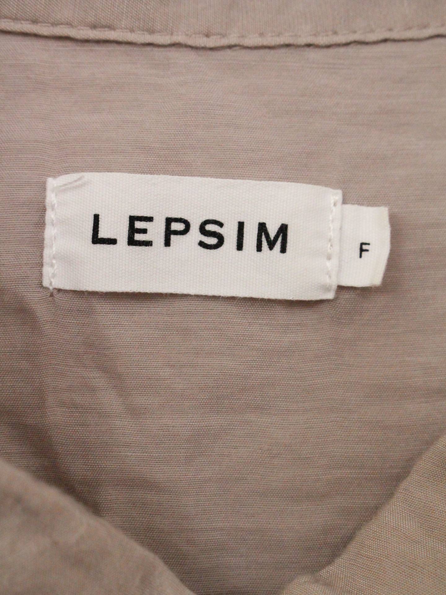LEPSIM/シャツ/ブラウス/トップス/ベージュ/F